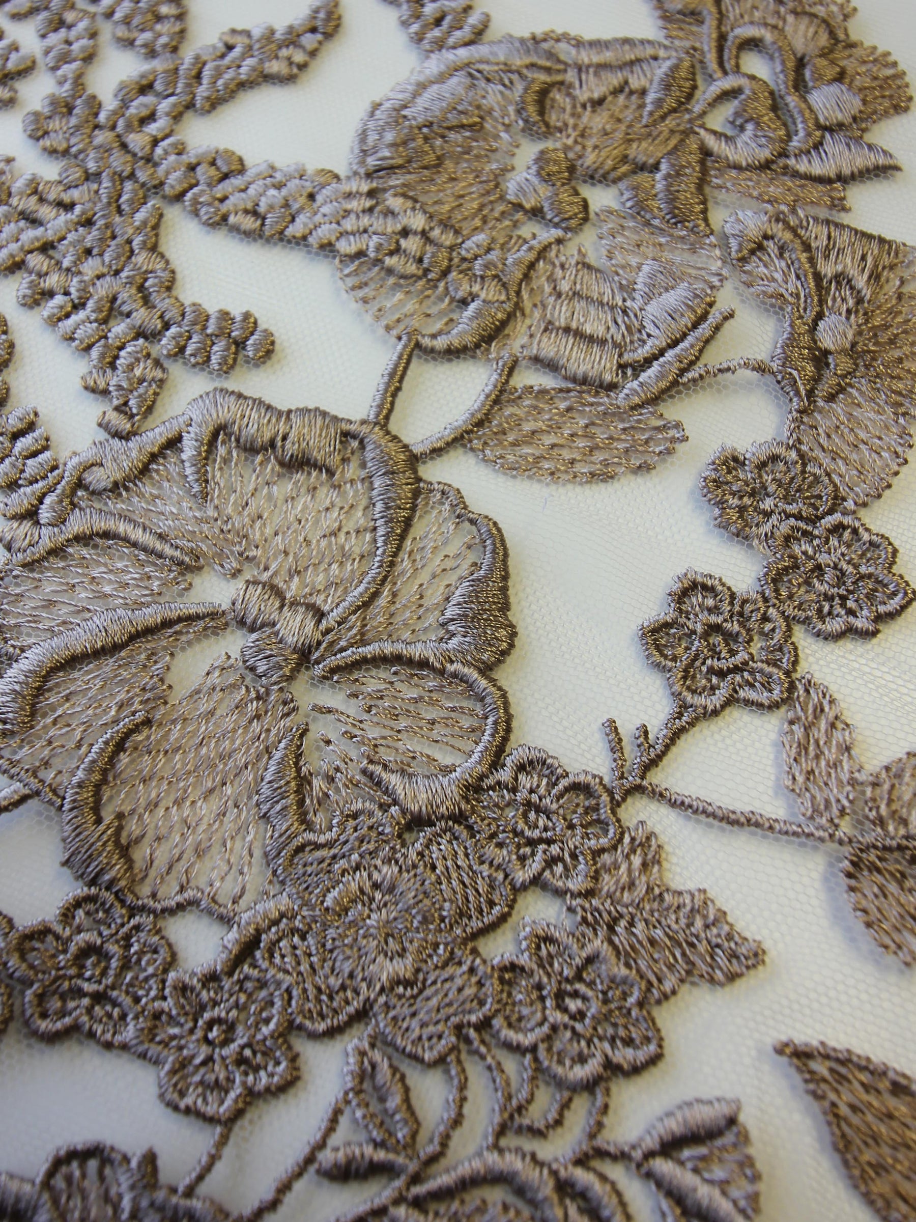 Dentelle Broderie Café - Garbo