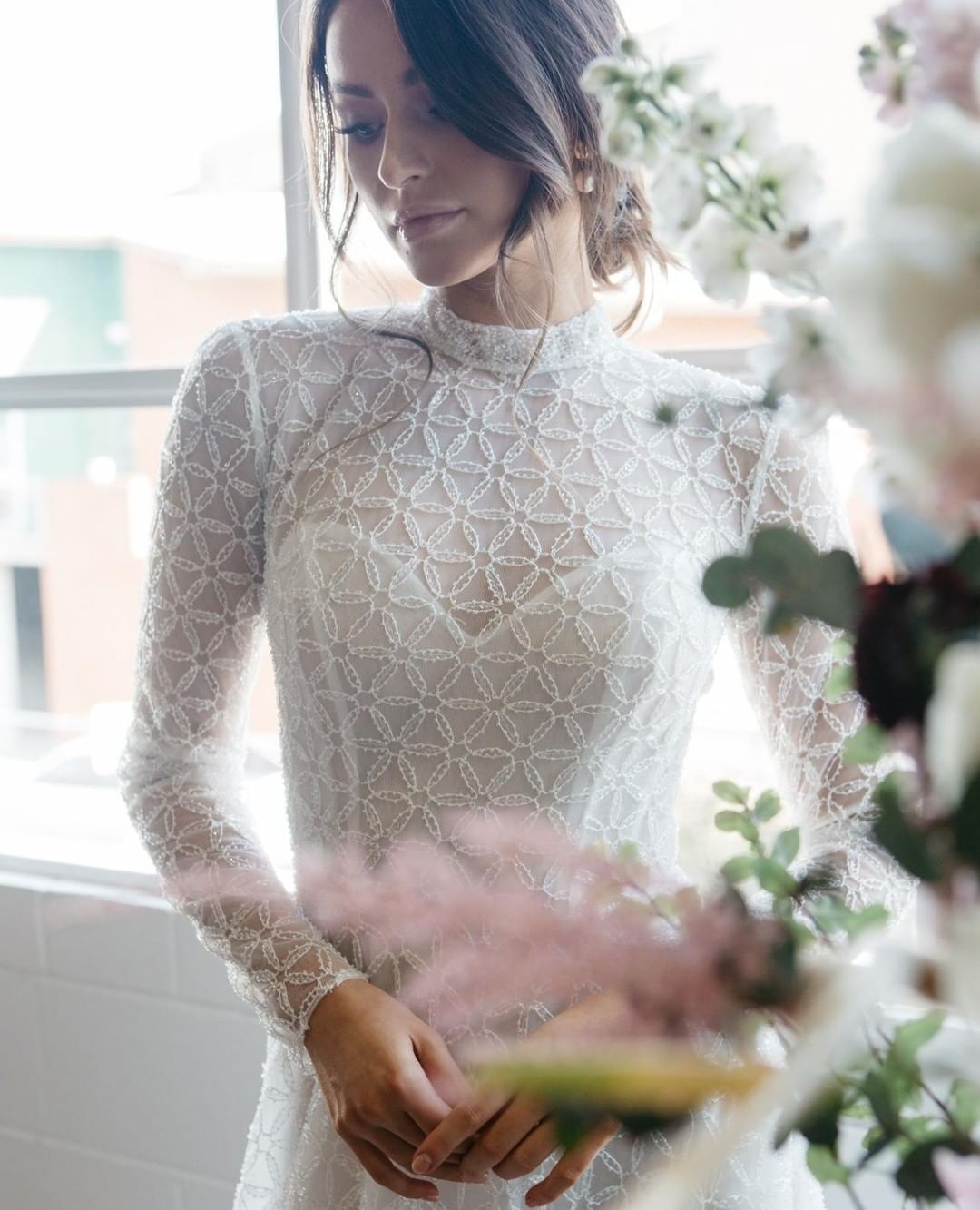 Dentelle Brodée Ivoire - Côme