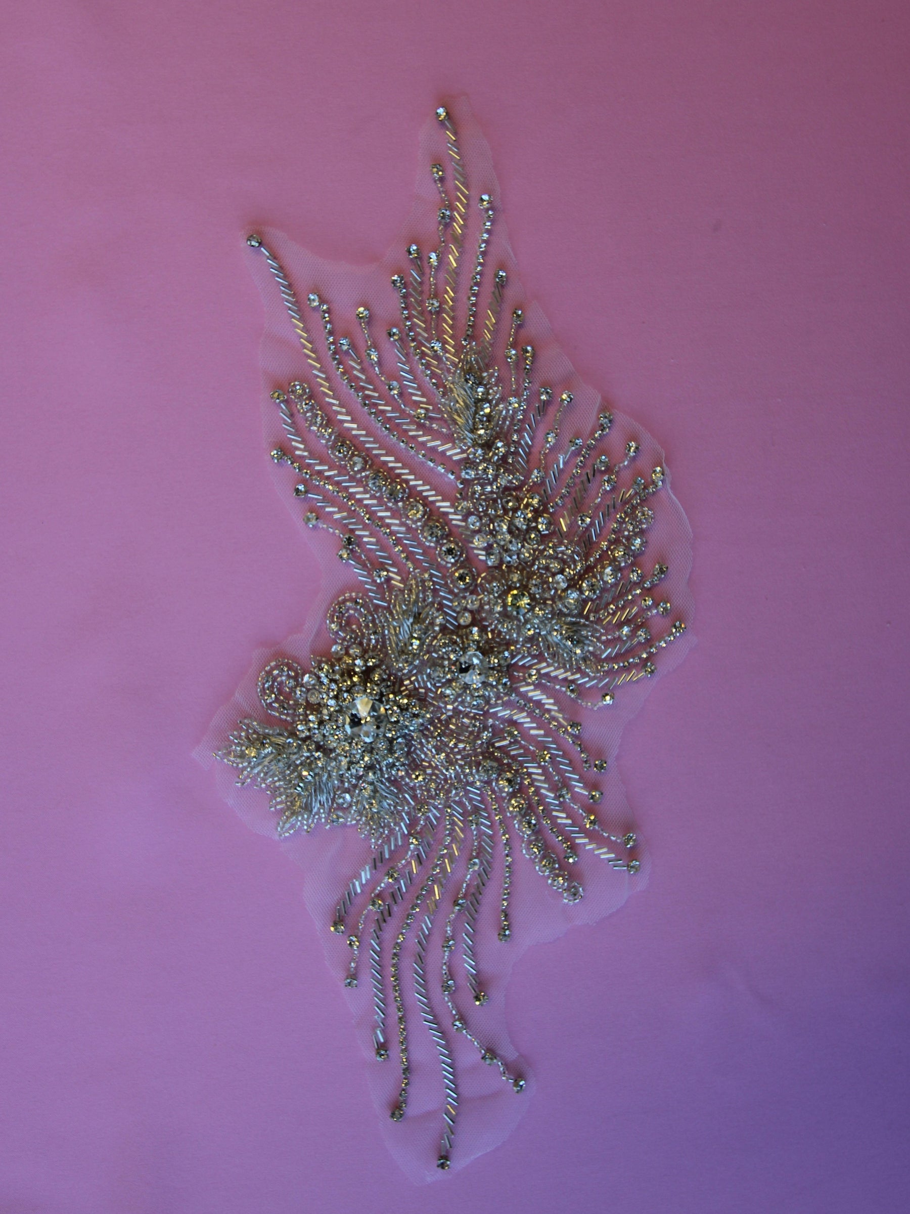 Applique en cristal brodée - Regina