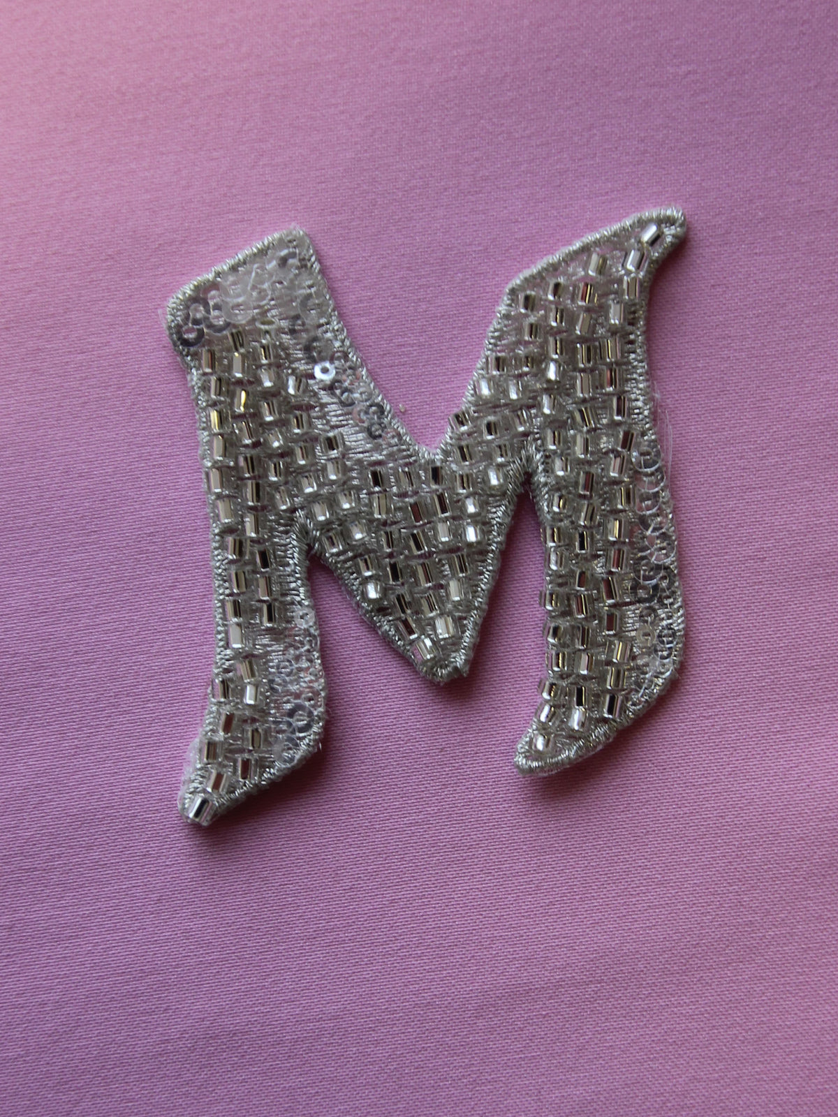 Beaded Letter M