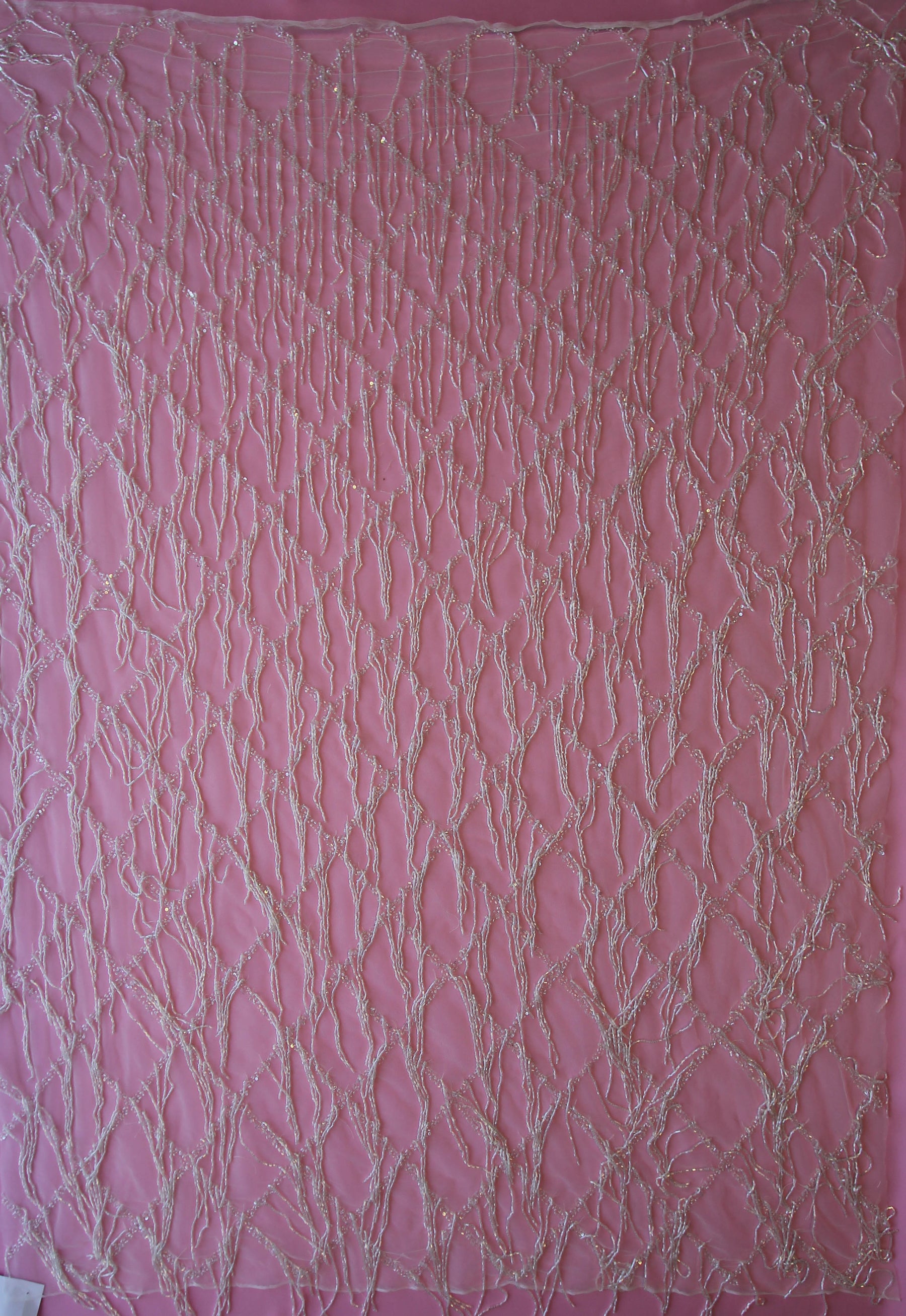 Dentelle Perlée Ivoire - Myrte