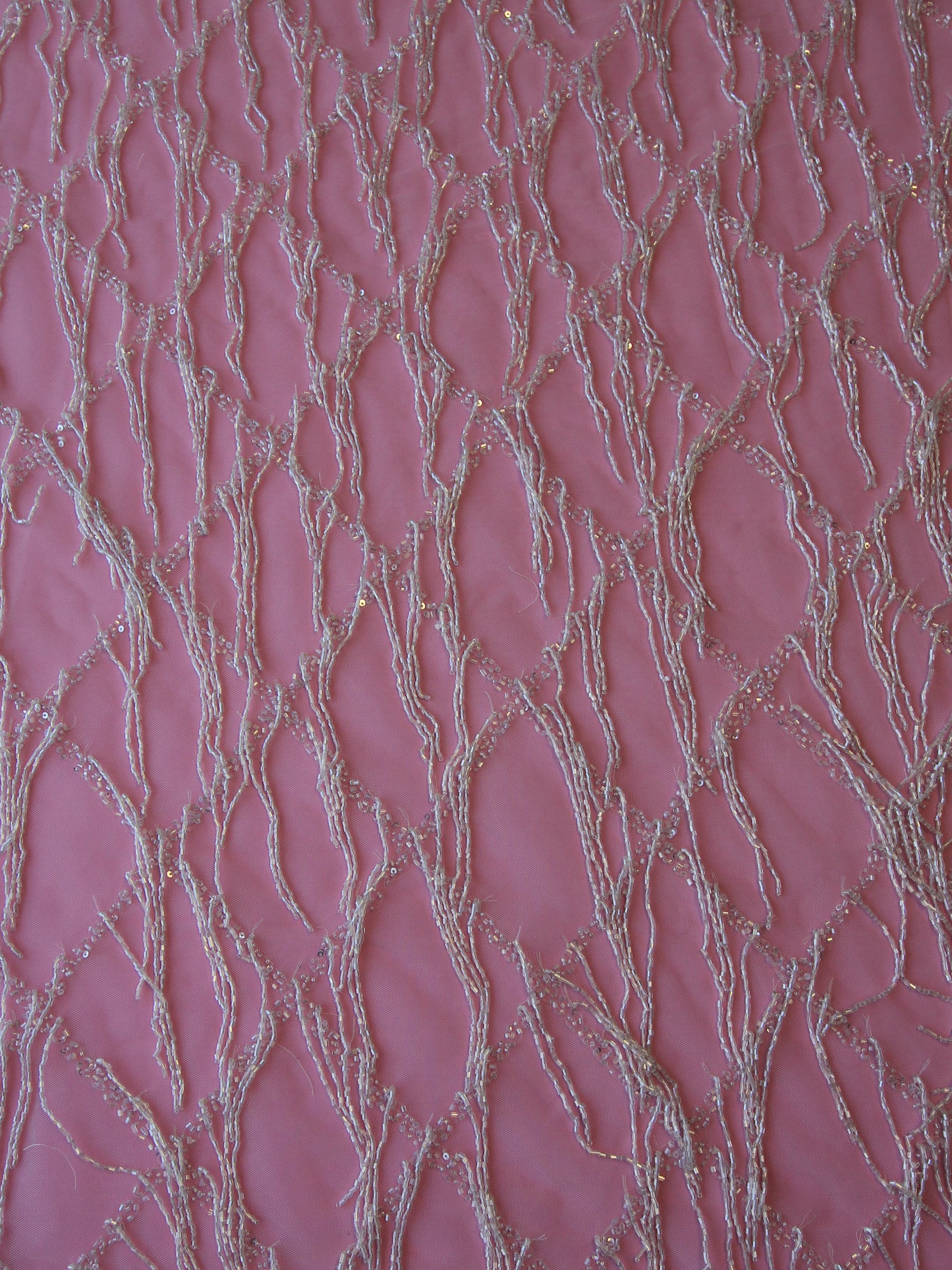 Dentelle Perlée Ivoire - Myrte