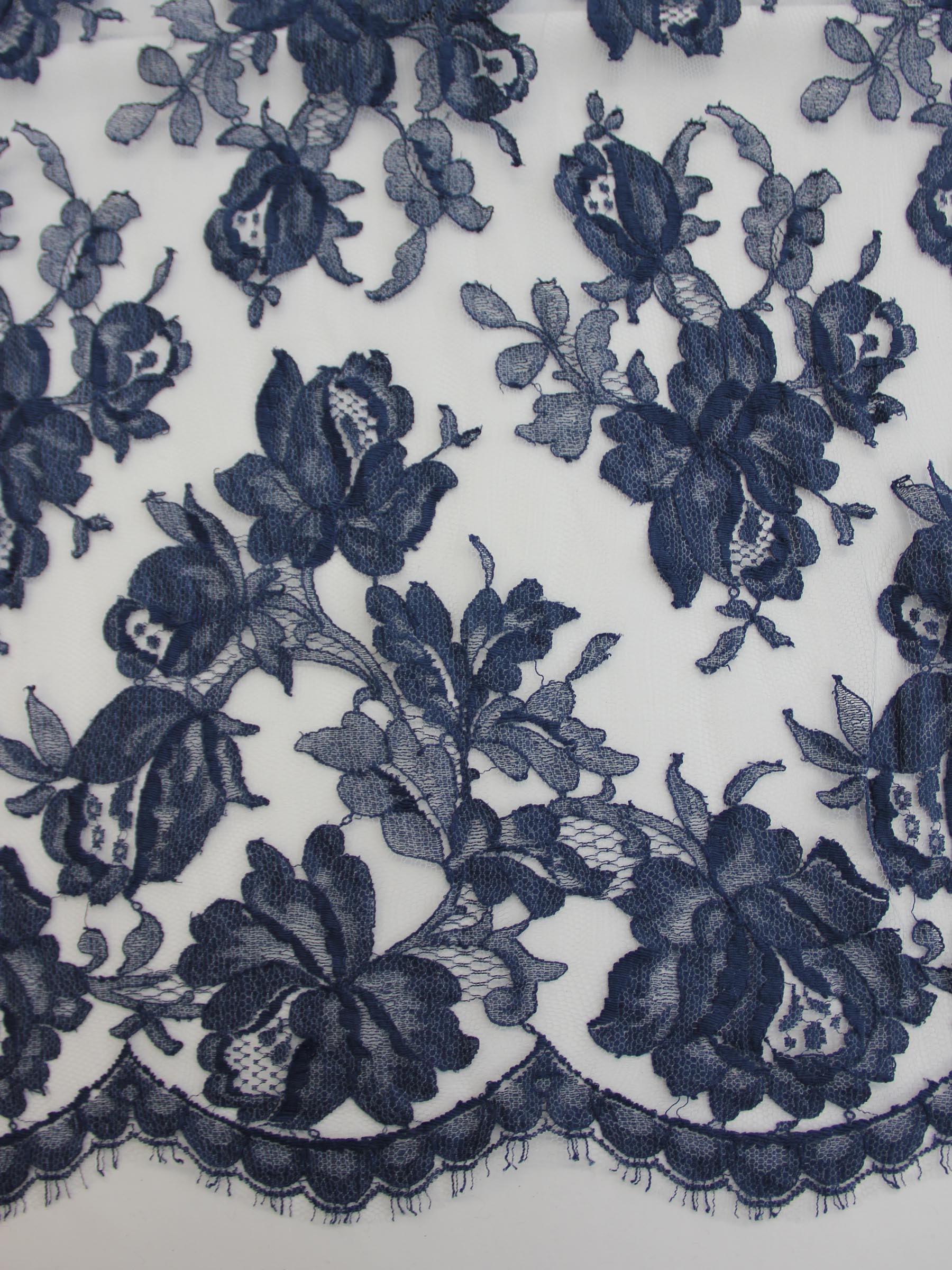 Dentelle Bleu Français - Harper.
