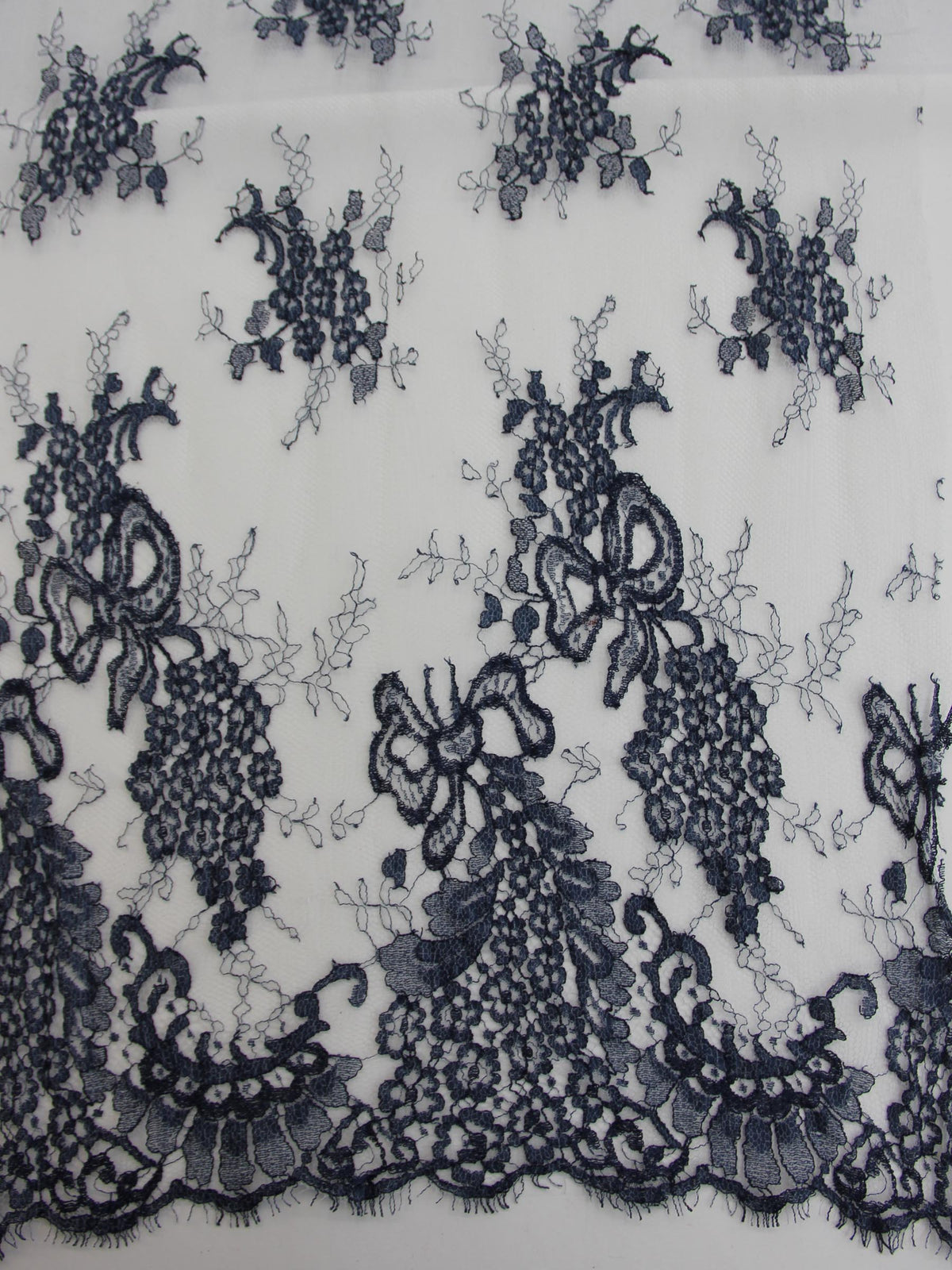 Dentelle Bleu Français - Lillian.