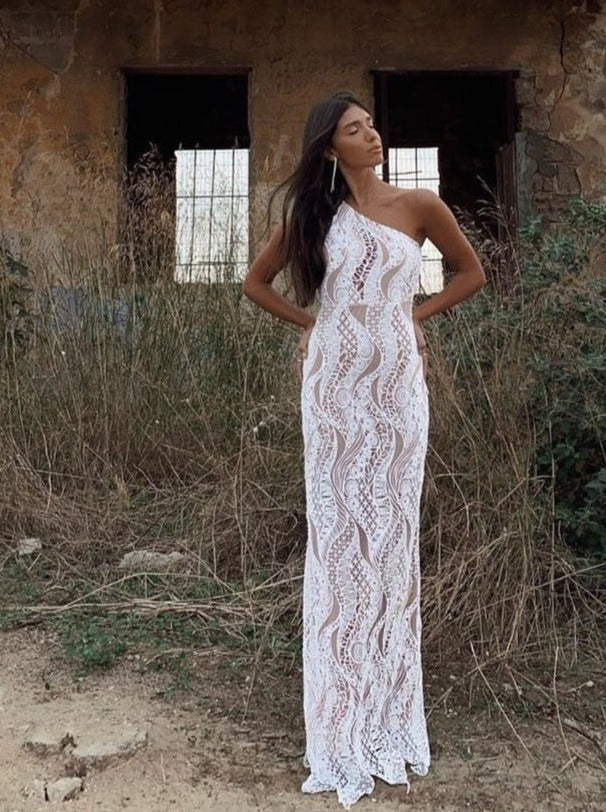 Dentelle Brodée Ivoire - Gianna