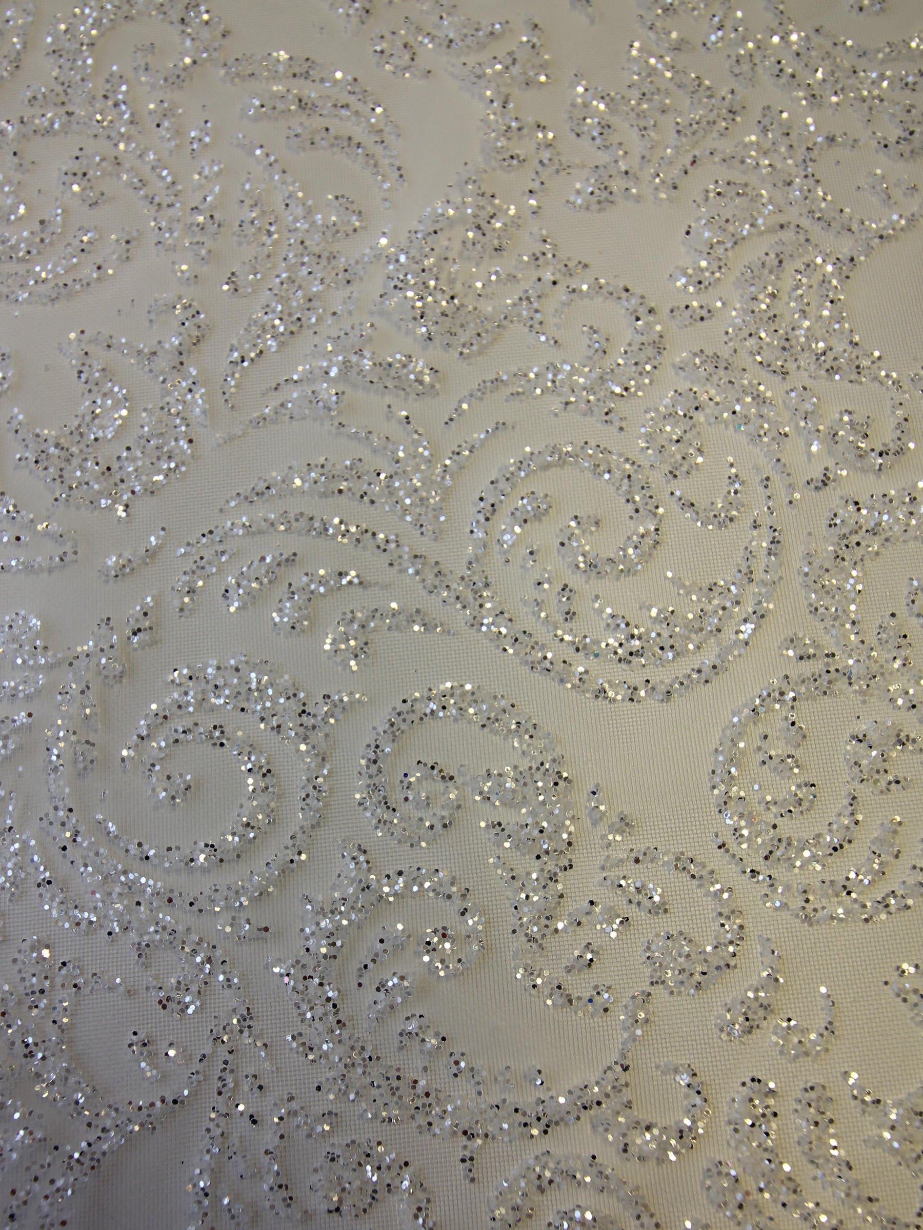 Tulle pailleté ivoire – Captivation