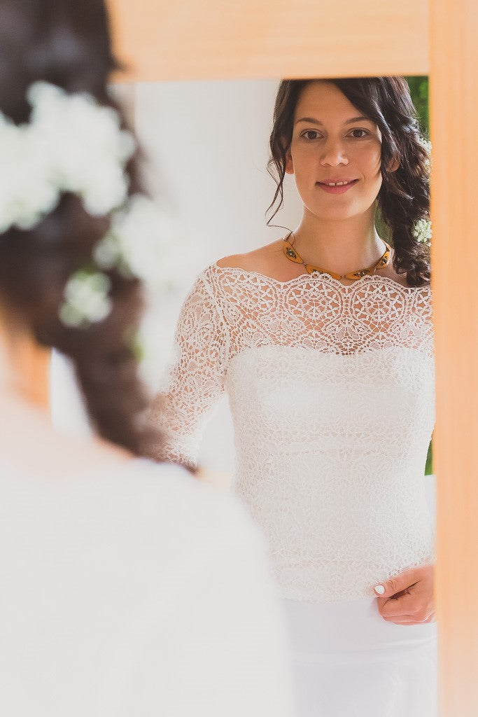 Dentelle Guipure Blanche - Isabella
