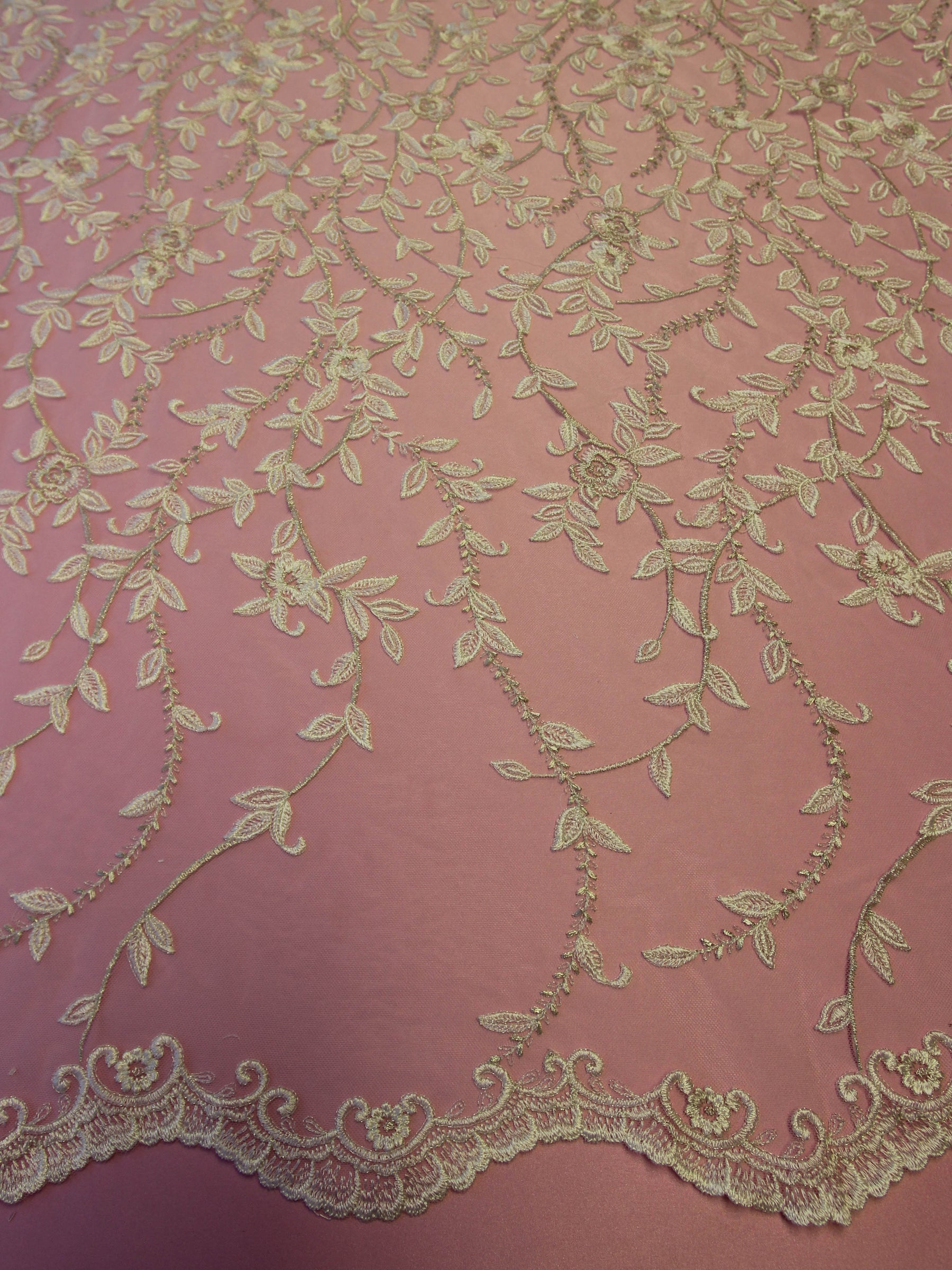 Dentelle Brodée Ivoire - Violina