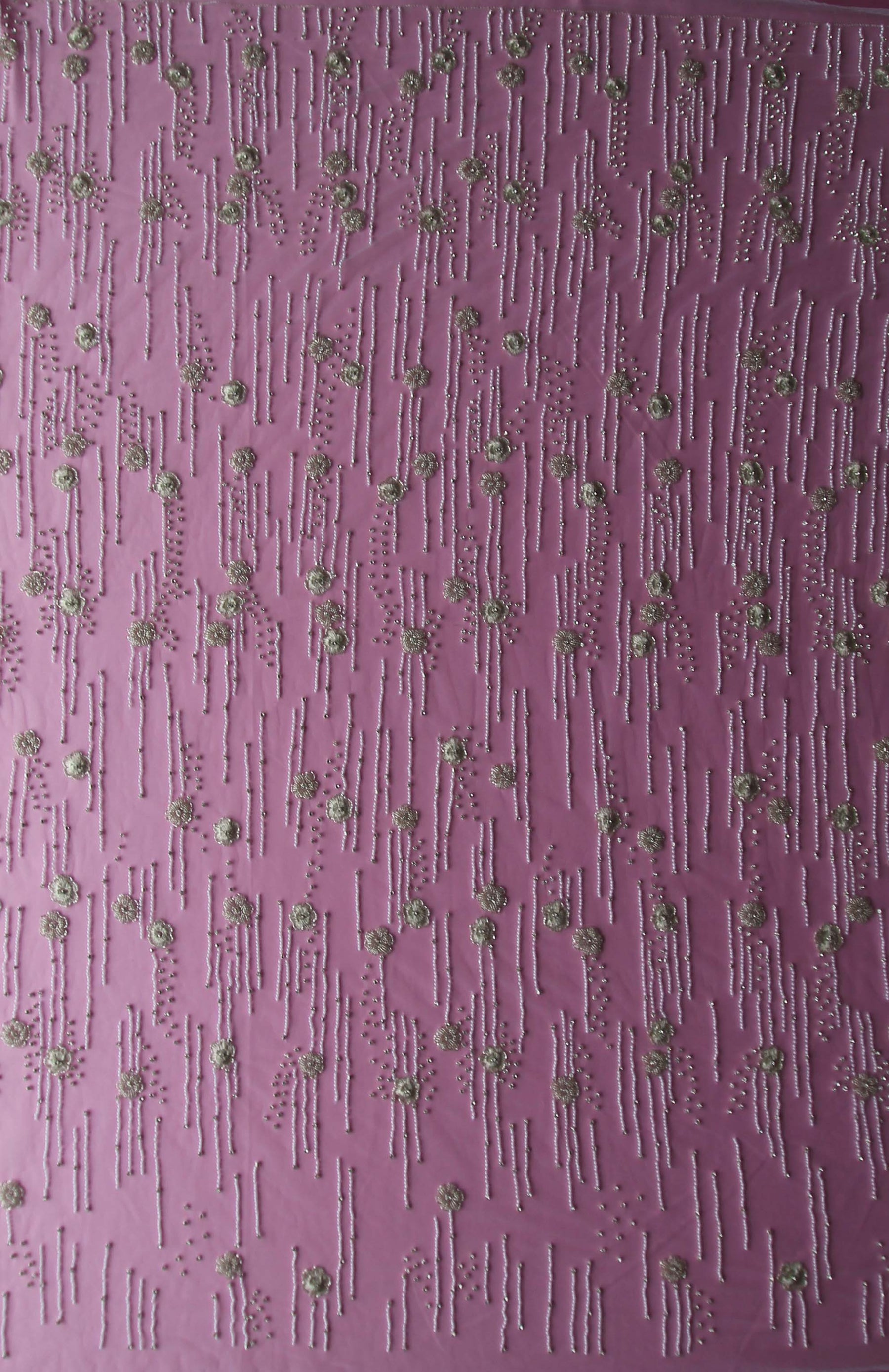 Dentelle Perlée Ivoire - Alma