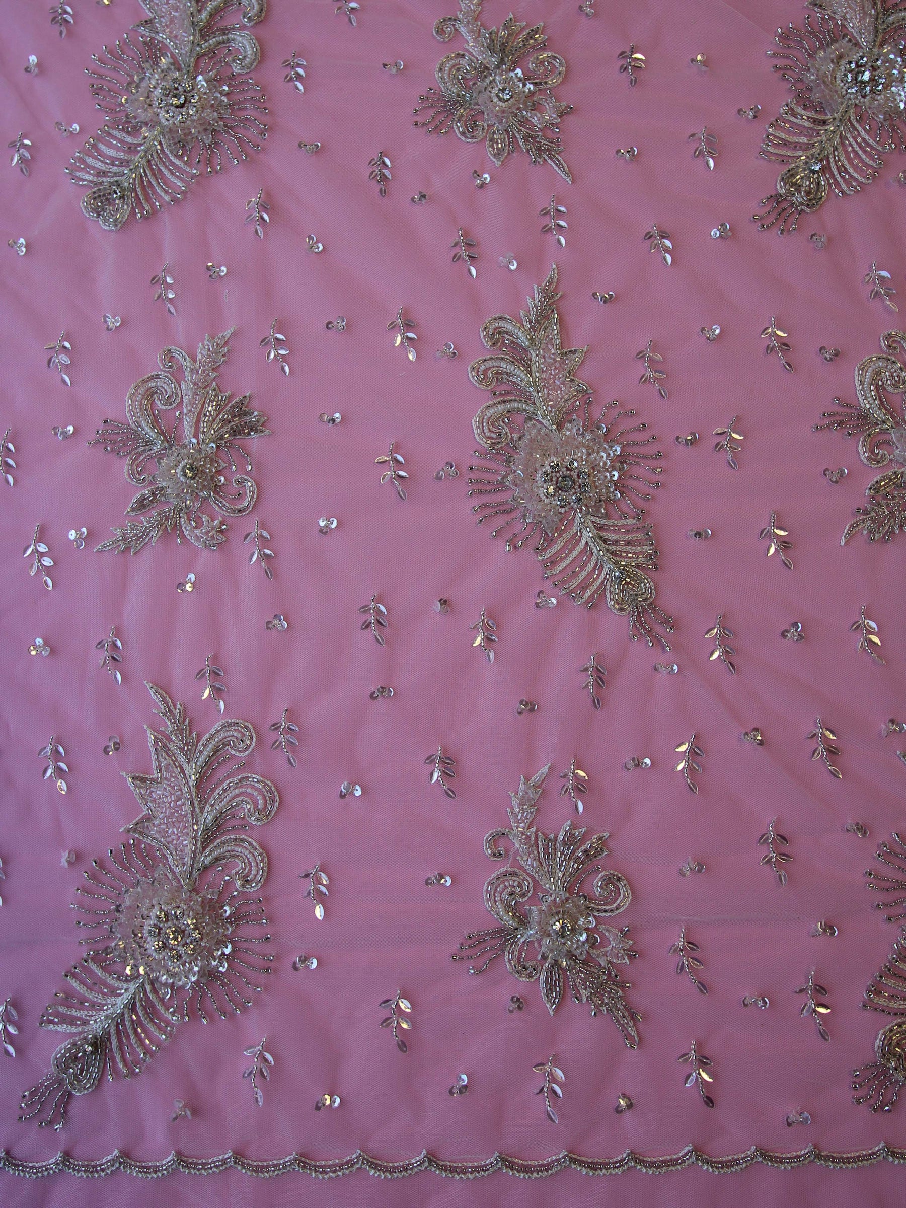 Dentelle Perlée Ivoire - Heaven
