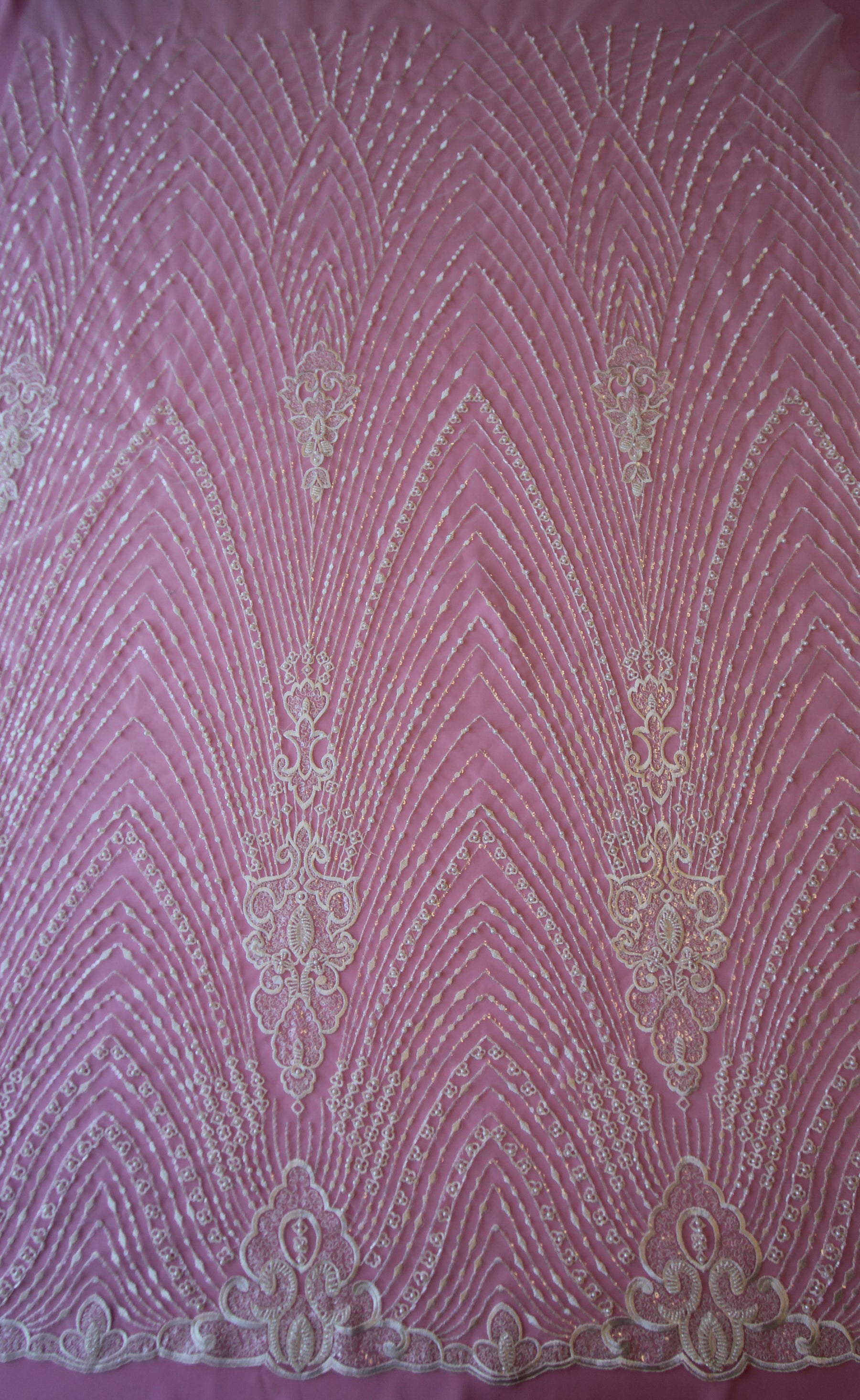 Dentelle Perlée Ivoire - Love