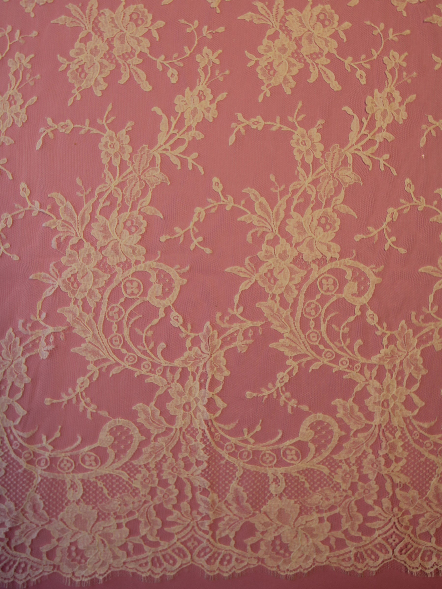 Dentelle Chantilly Ivoire - Mitzi