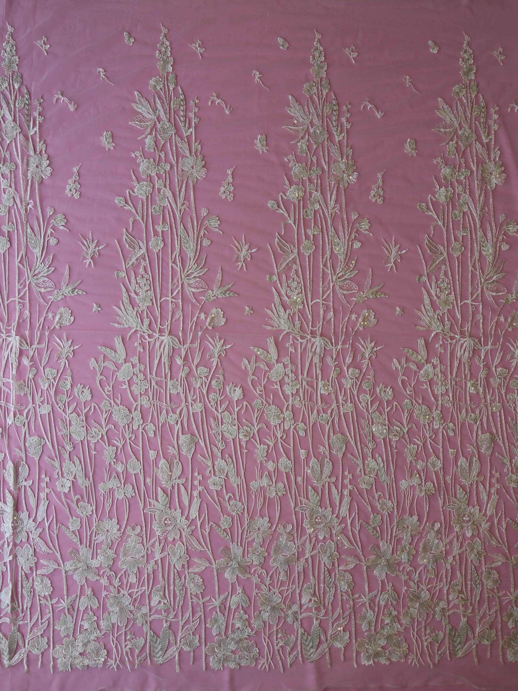 Dentelle Broderie Ivoire - Chepita