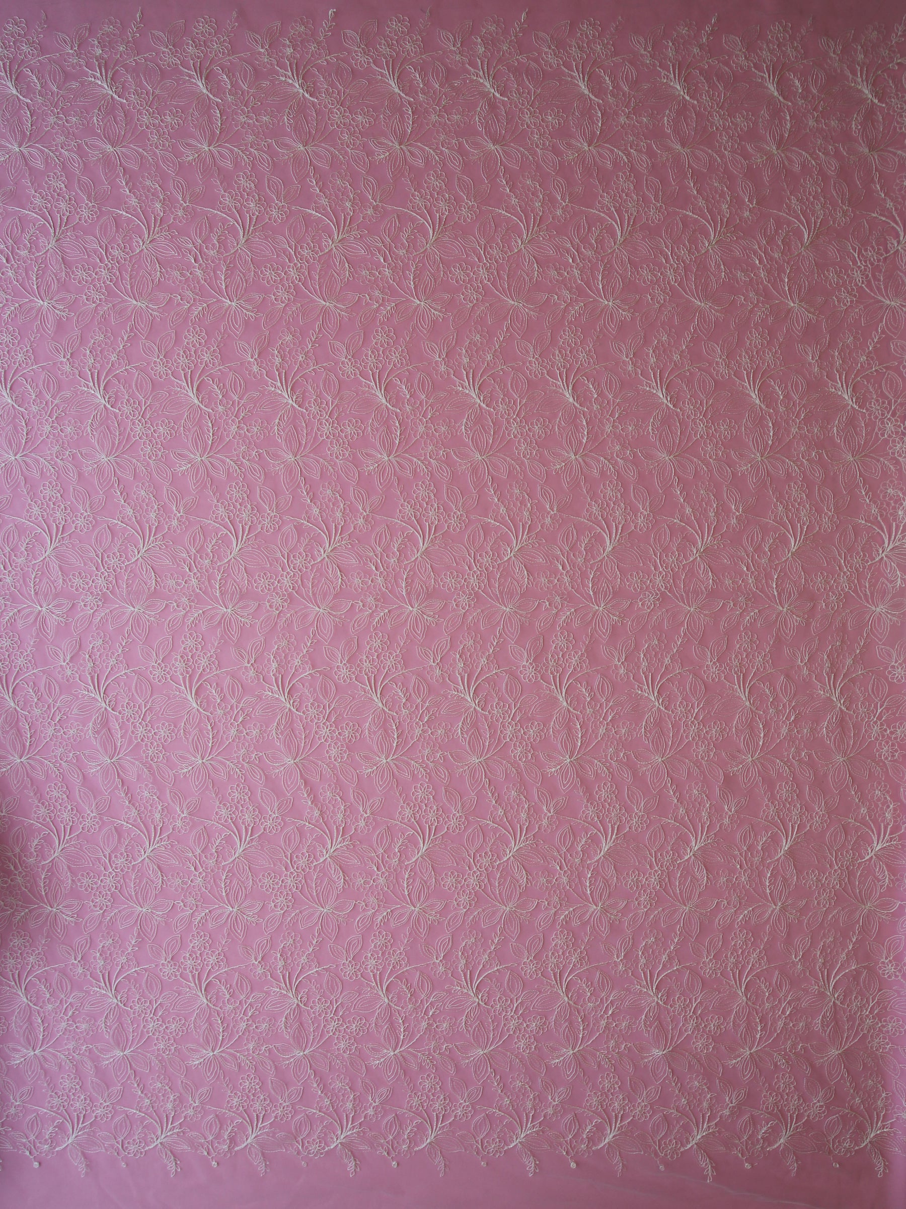 Dentelle brodée ivoire - Connie