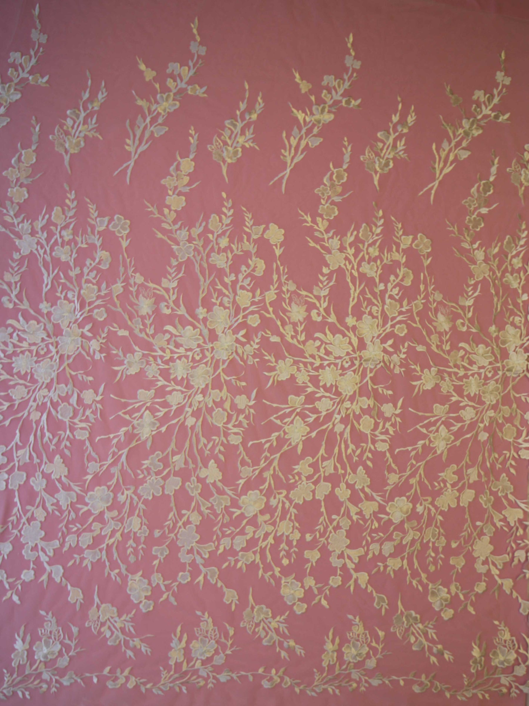 Dentelle Brodée Ivoire - Janine