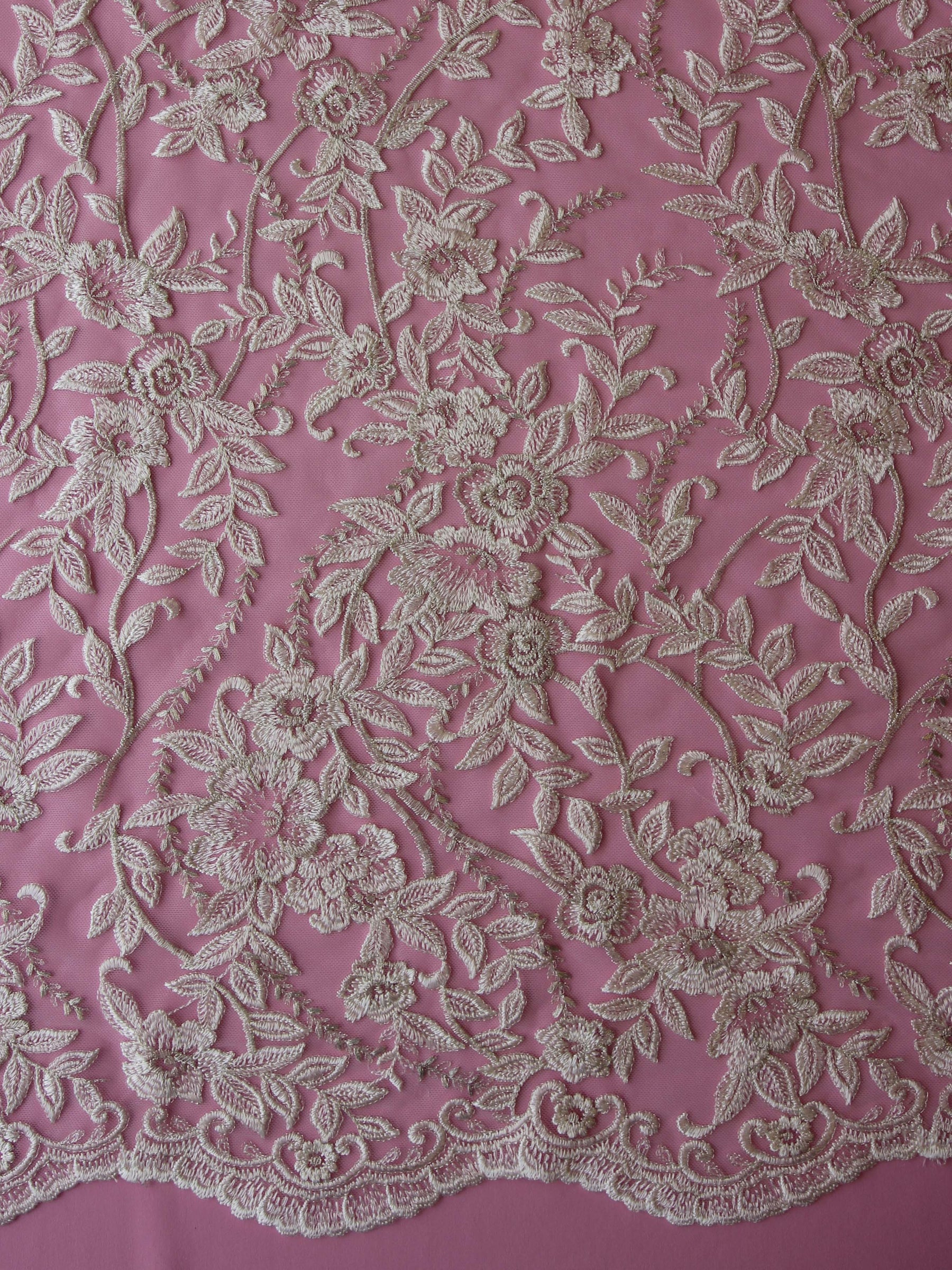 Dentelle Brodée Ivoire - Violina