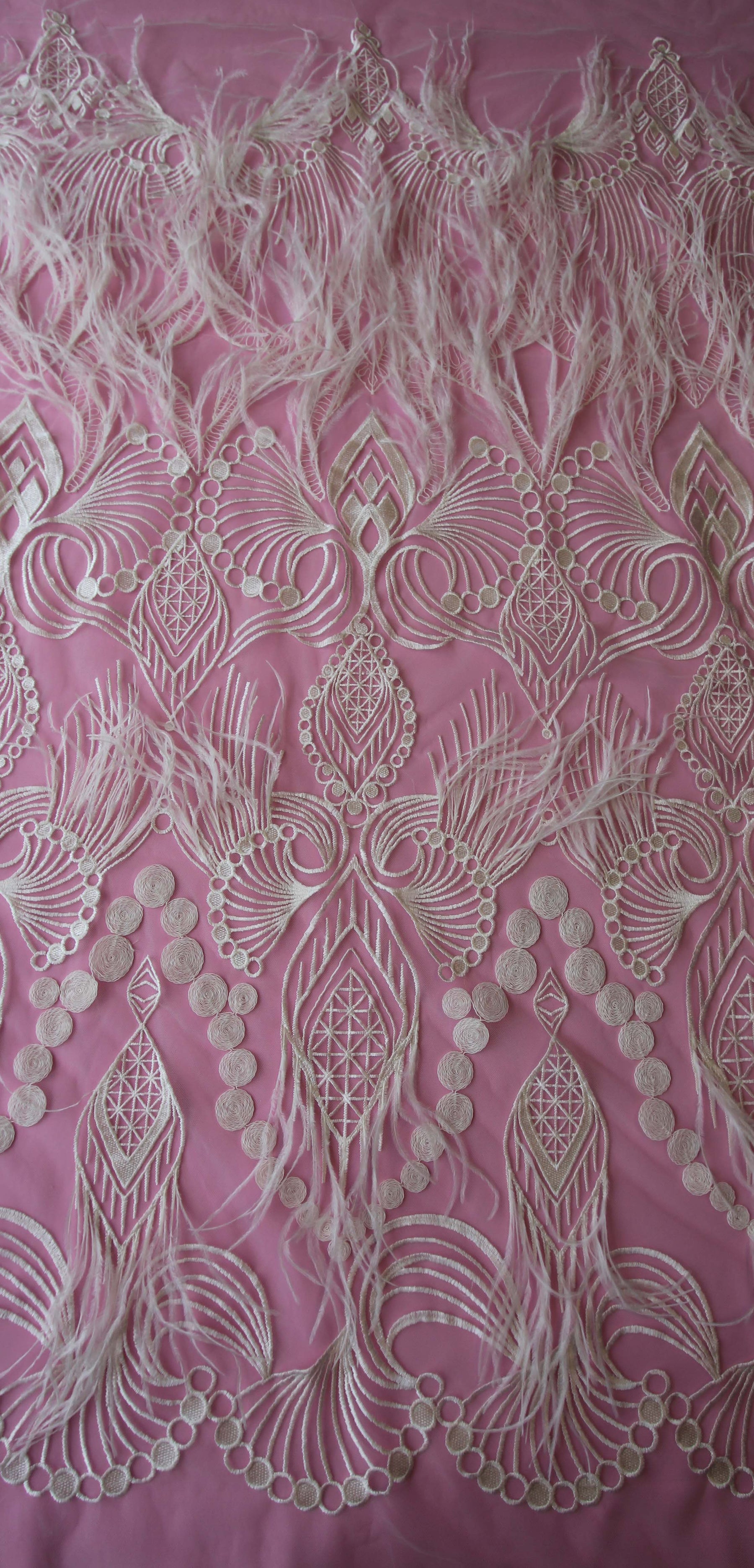 Dentelle Plume Ivoire - Euphoria