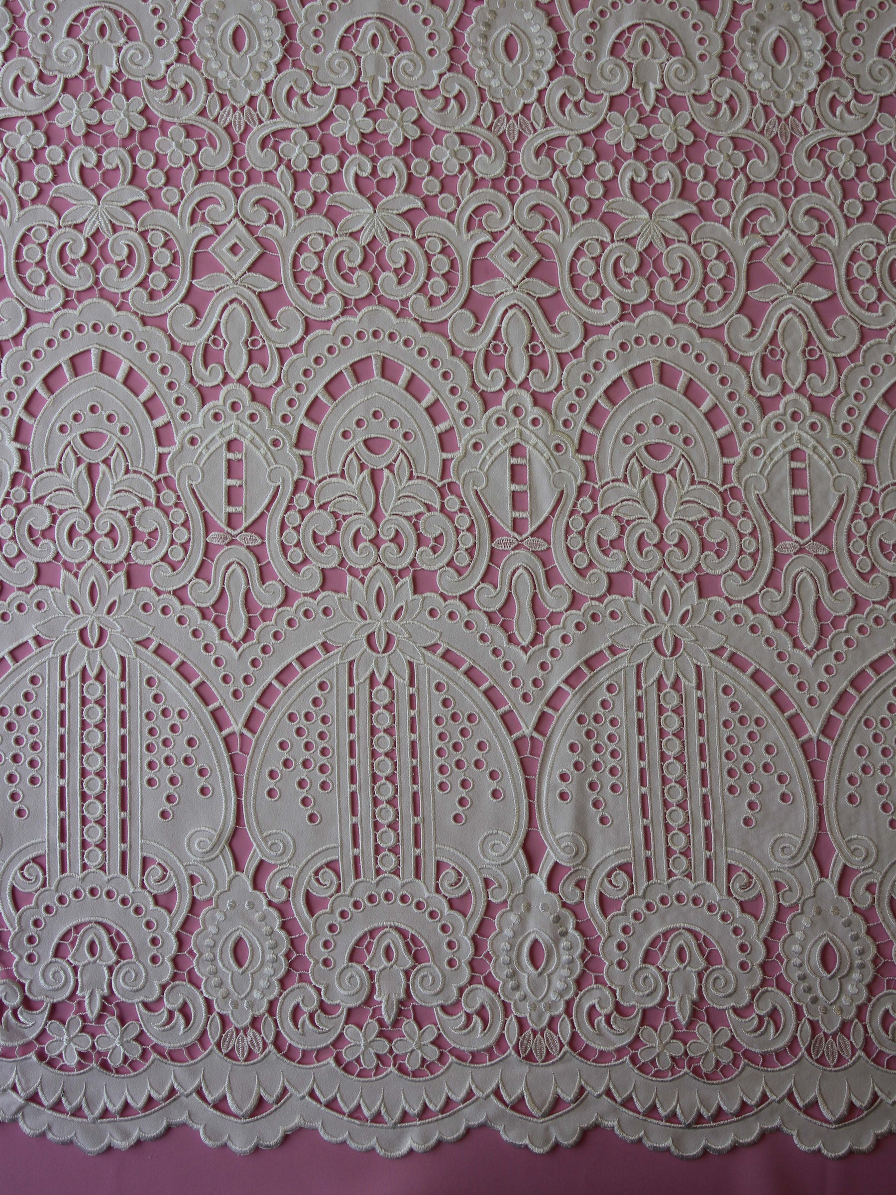 Dentelle Georgette Ivoire - Coco
