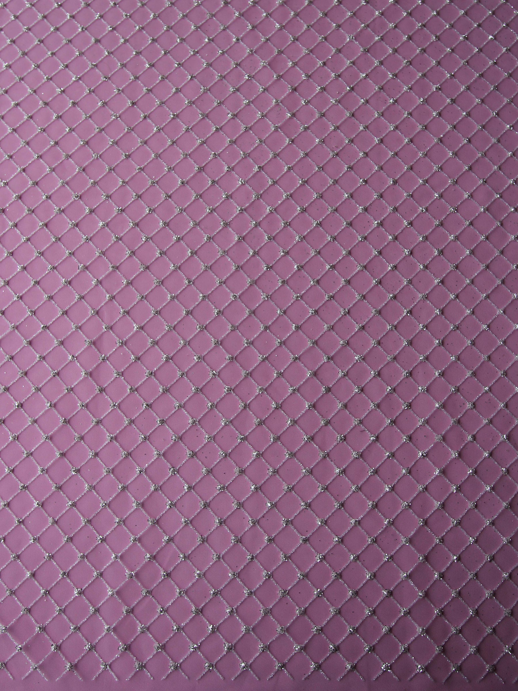Dentelle pailletée ivoire - Eliana