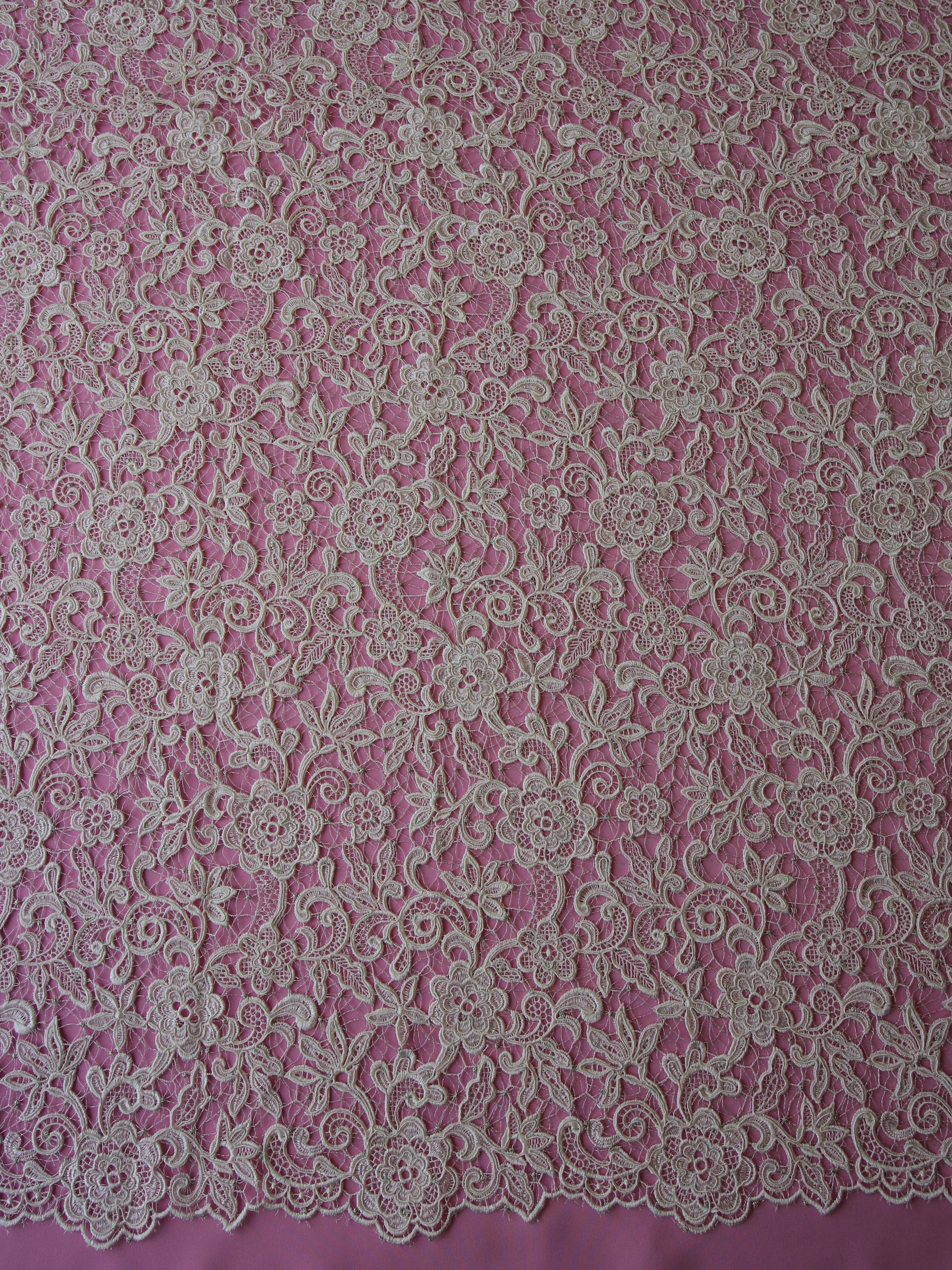 Dentelle Guipure Ivoire - Lucy