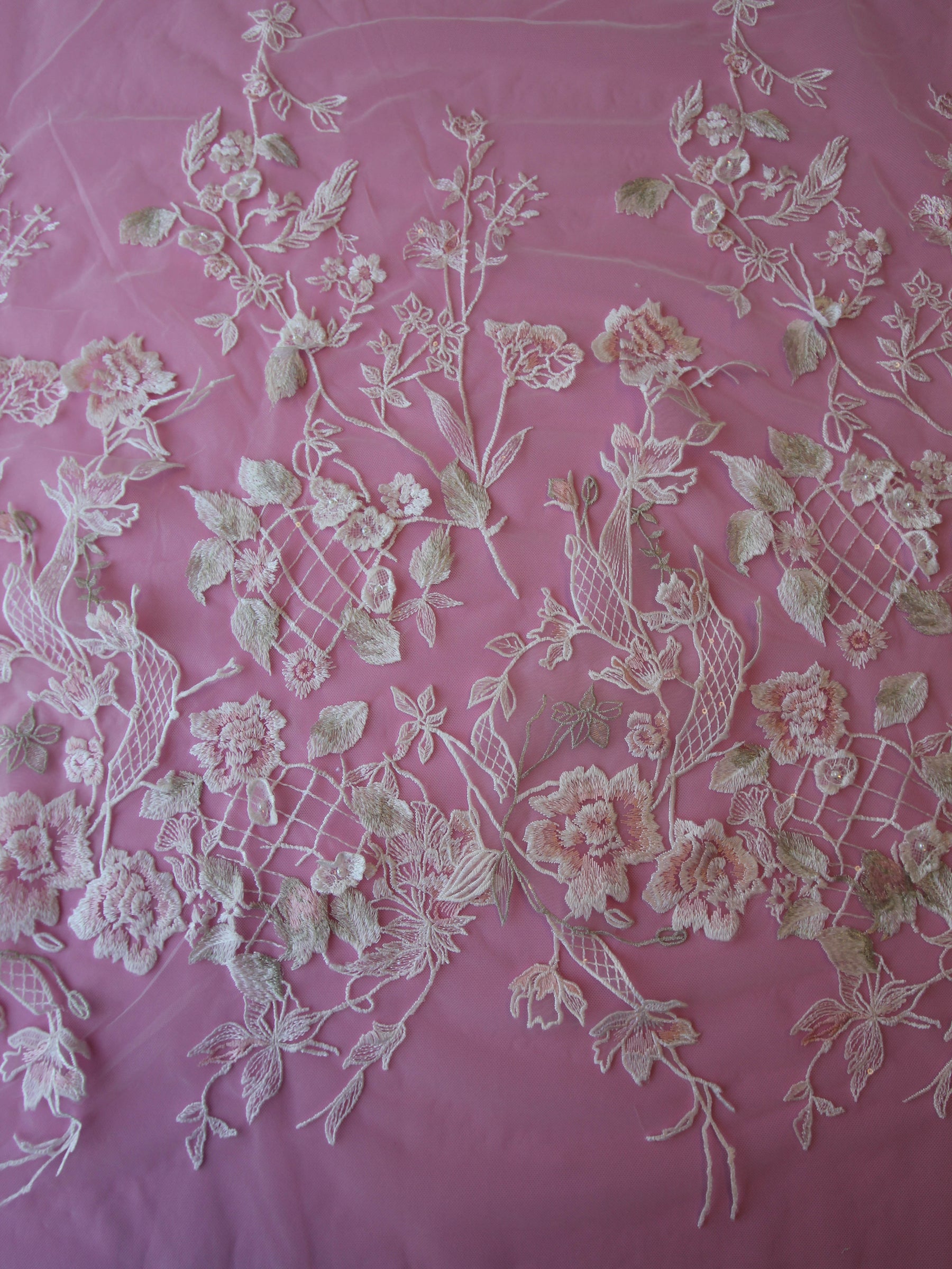 Dentelle Ivoire & Blush - Antonella