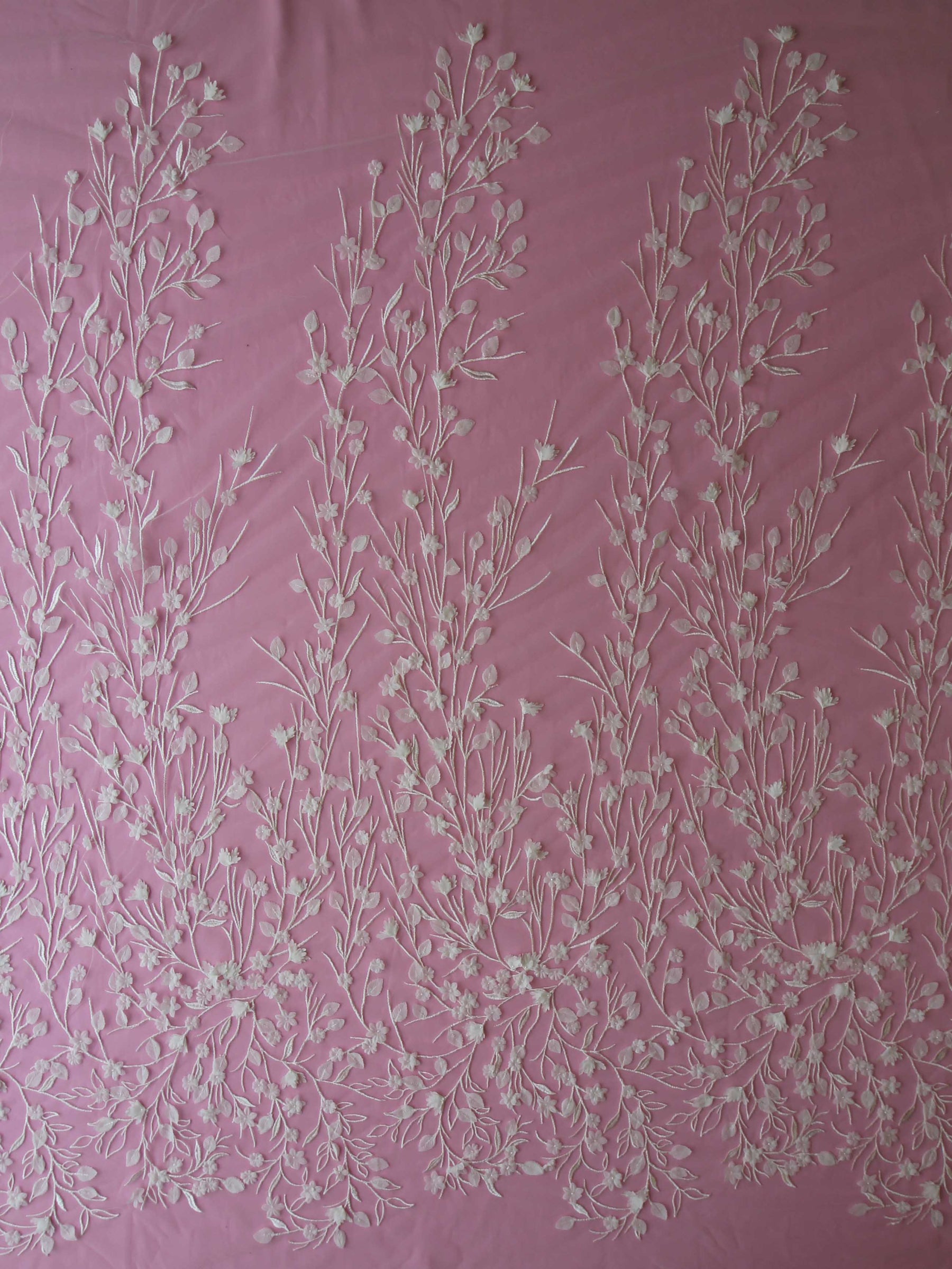 Dentelle 3D Ivoire - Jacobella