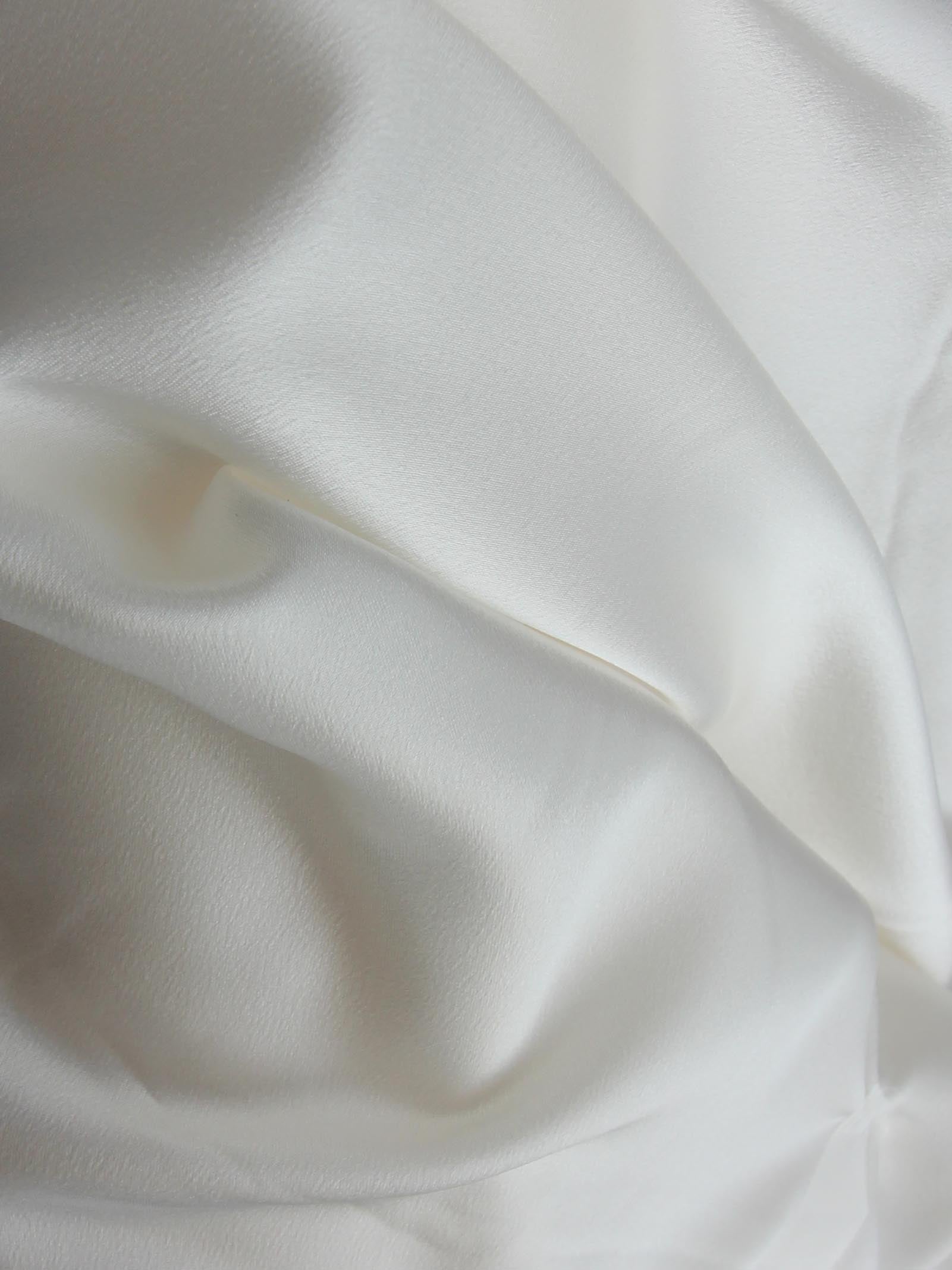Polyester Satiné Ivoire (148cm) - Sheen