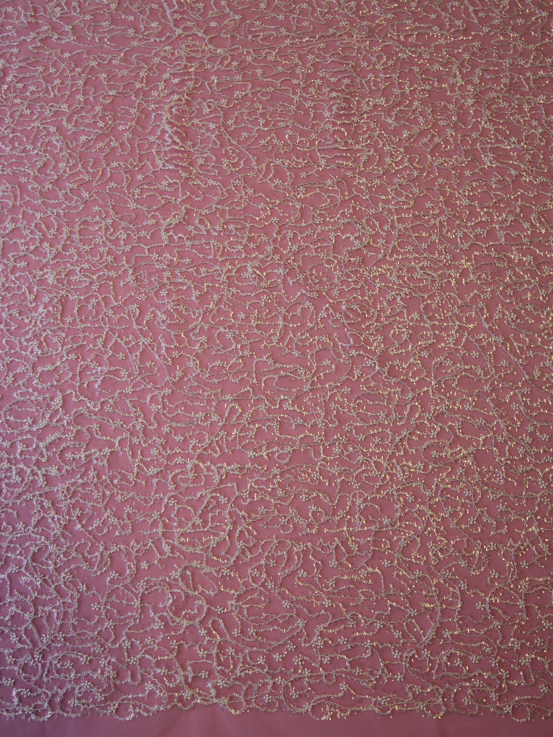 Dentelle Brodée Ivoire - Séverine