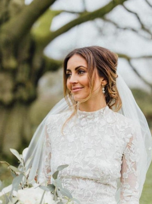 Dentelle Brodée Ivoire - Janine