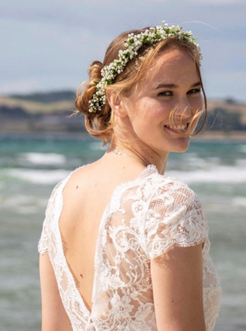 Dentelle Chantilly Blanche - Dasha