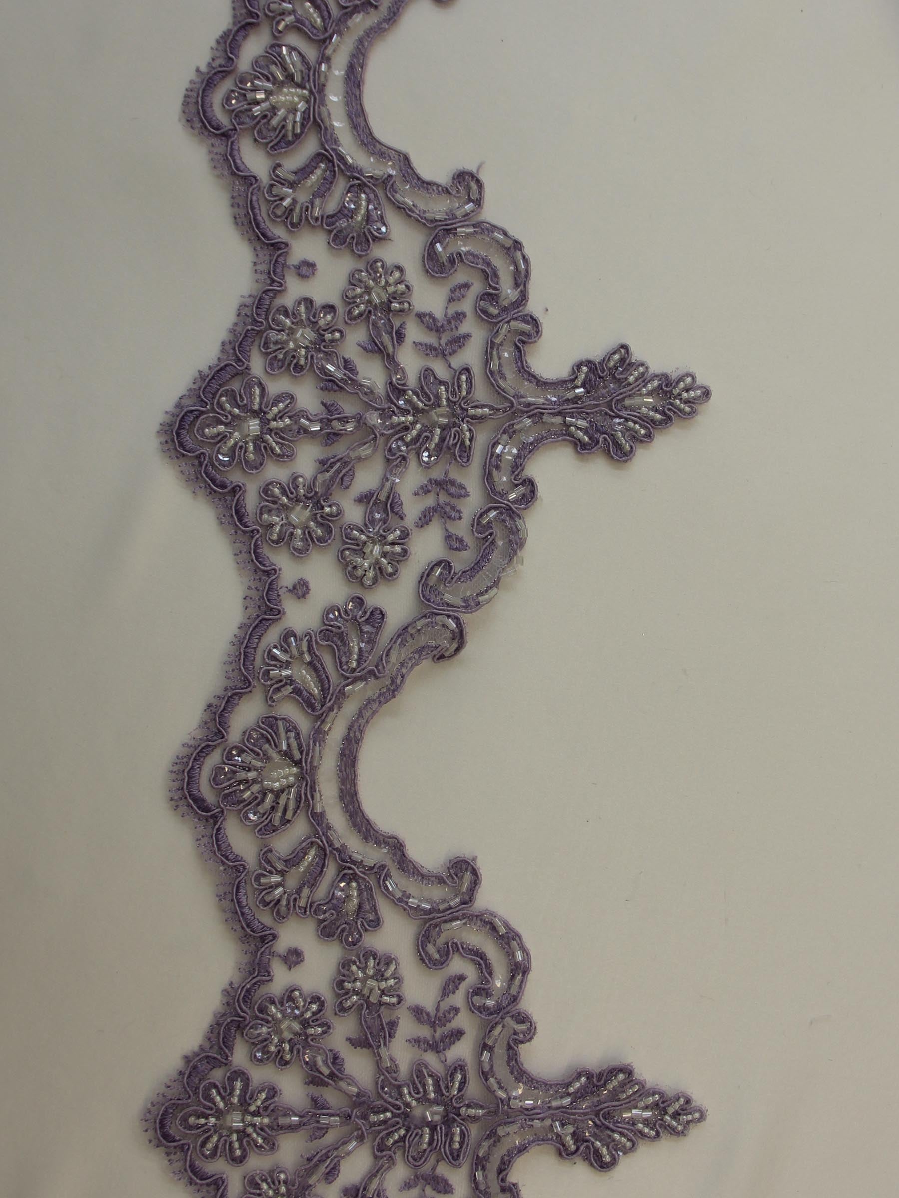 Bordure de dentelle lavande - Sophia