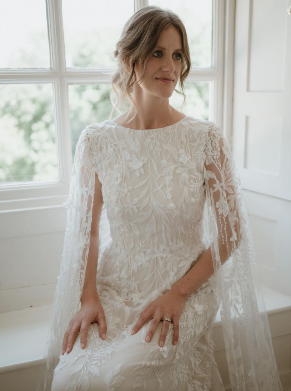 Dentelle Brodée Ivoire - Luciana
