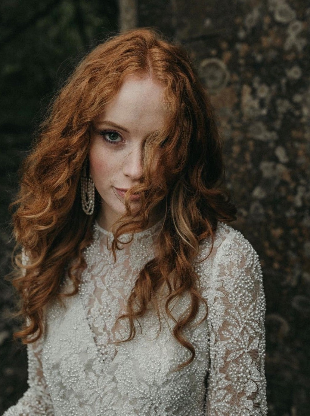 Dentelle Perlée Ivoire - Lucille