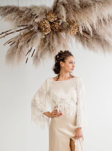 Couture Brodée (Ivoire)- Charleston