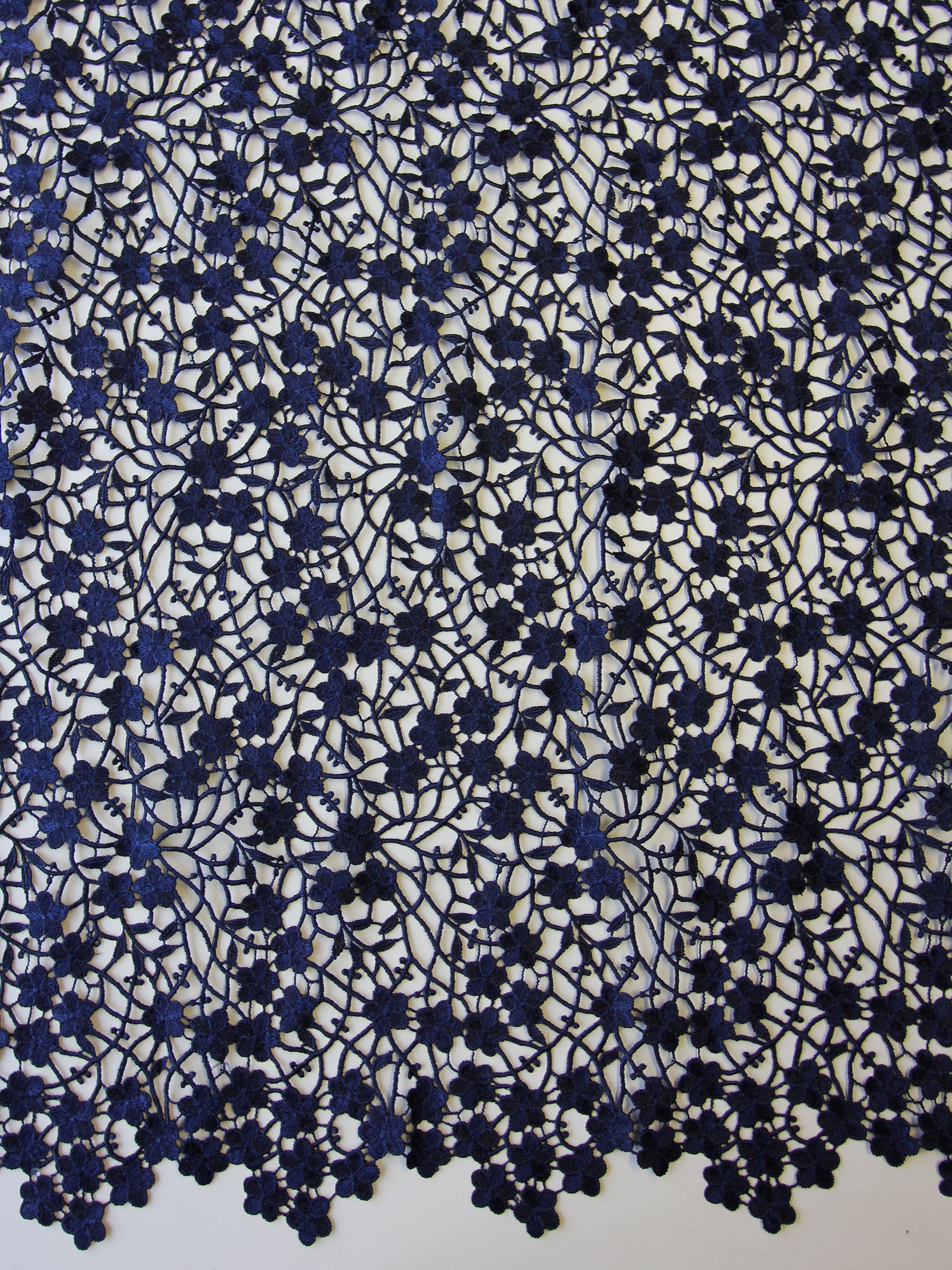 Dentelle Guipure Marine - Ebba