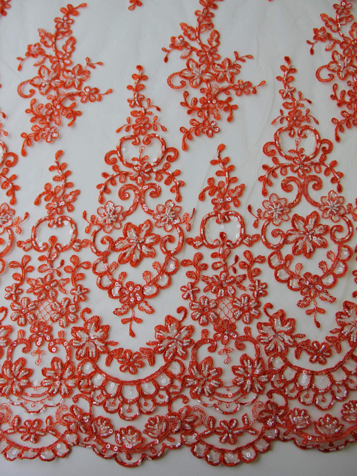 Dentelle Orange - Alexandra.