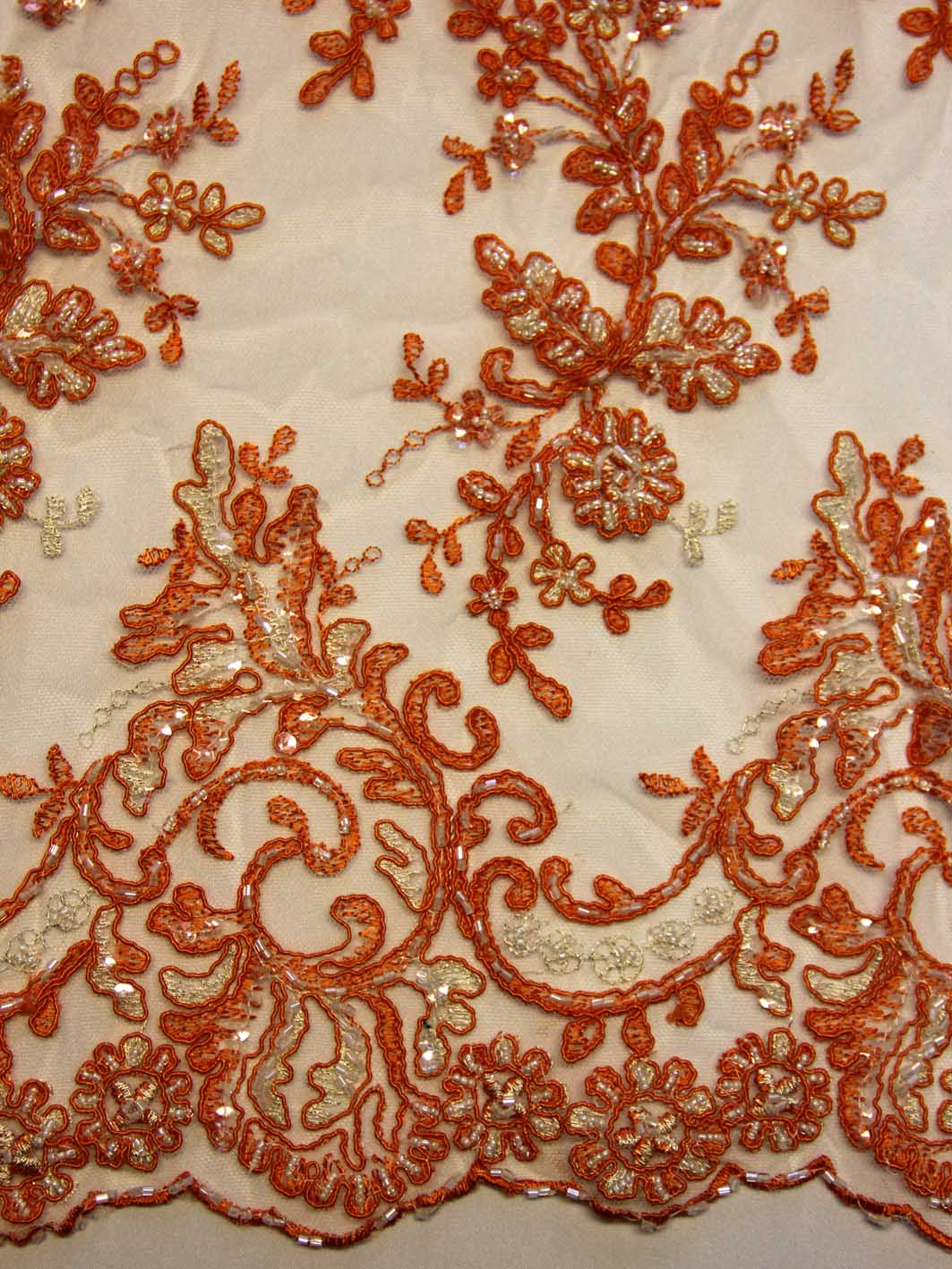 Dentelle orange – Jessica.