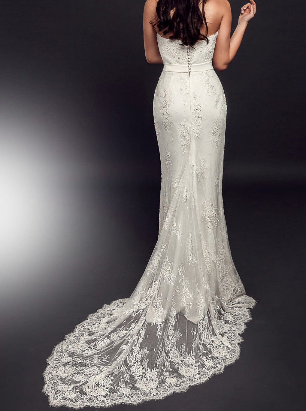 Dentelle Perlée Ivoire – Valérie