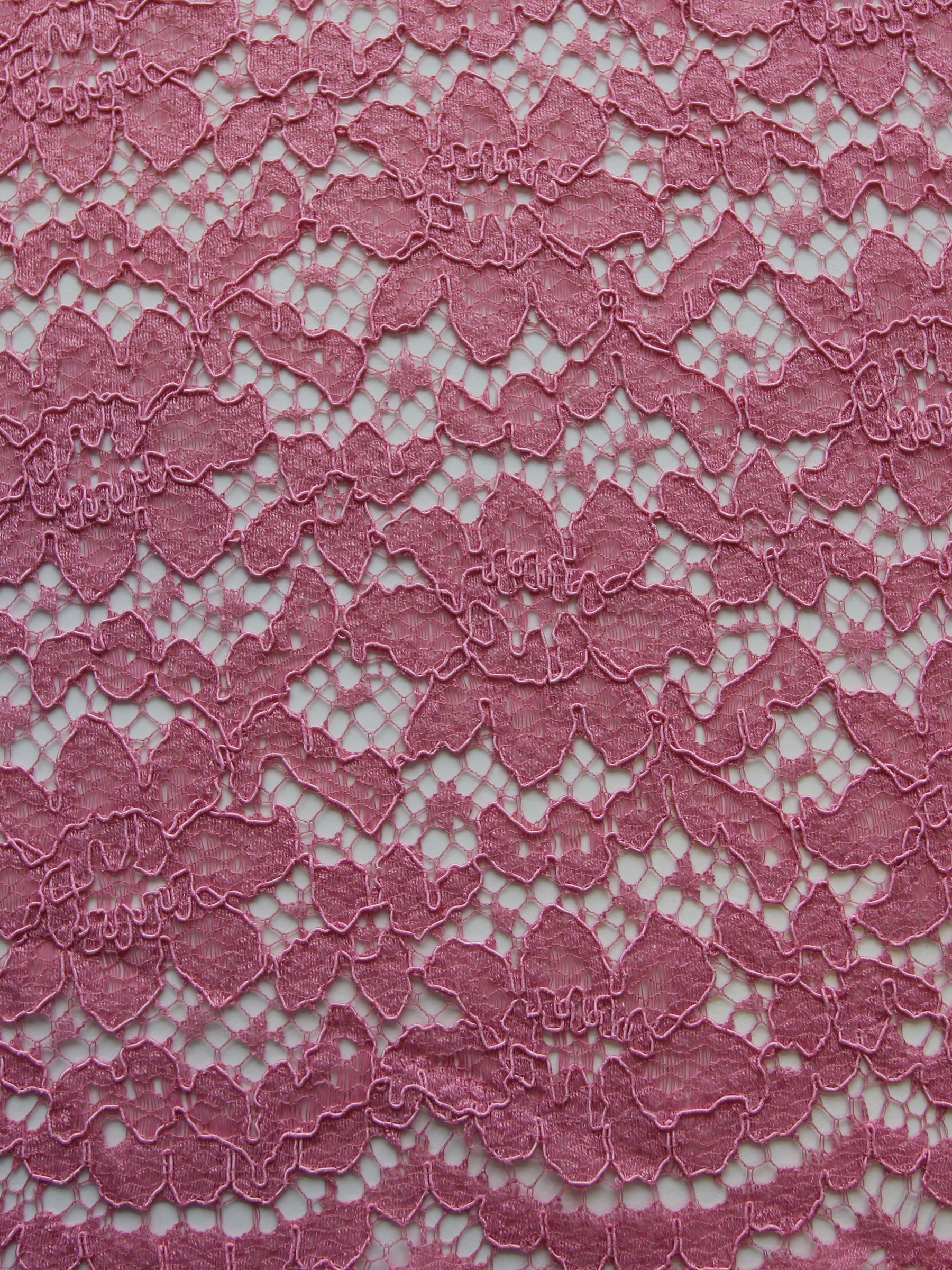 Dentelle Rose Cordonnée - Shannon