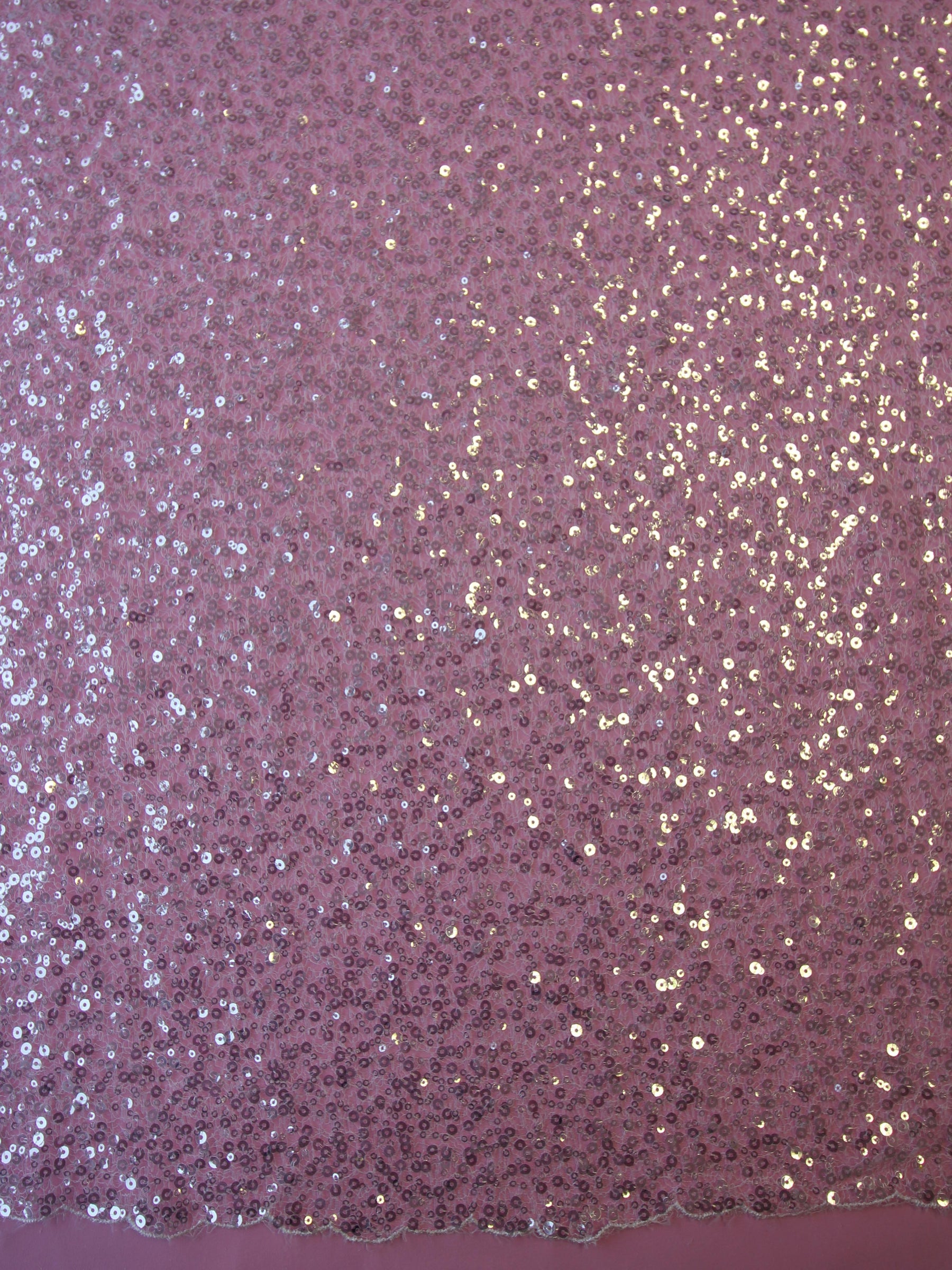Tulle ivoire avec sequins - Flicker
