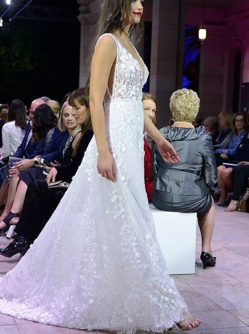 Dentelle Brodée Ivoire - Dimanche