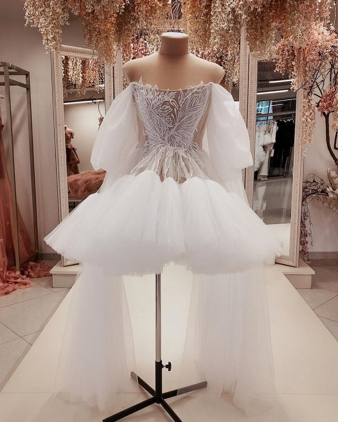 Dentelle Brodée Ivoire - Marie Jacques