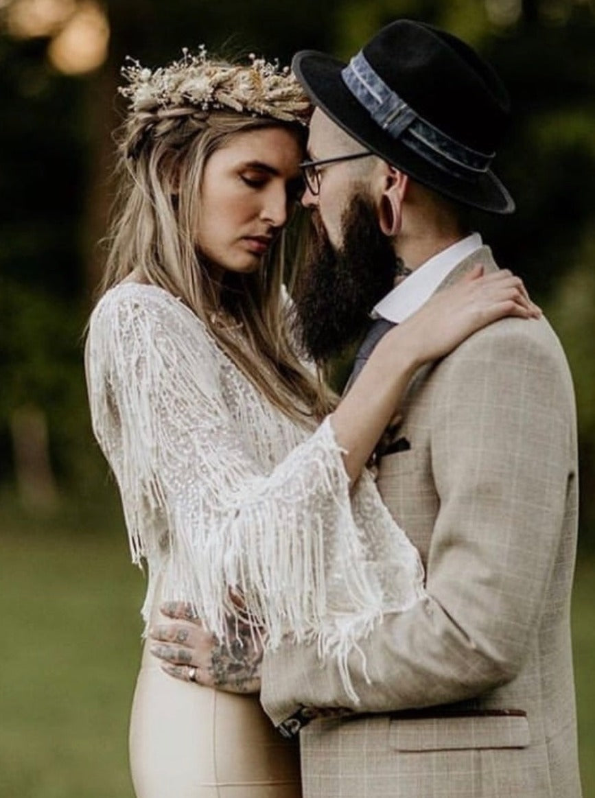 Couture Brodée (Ivoire)- Charleston