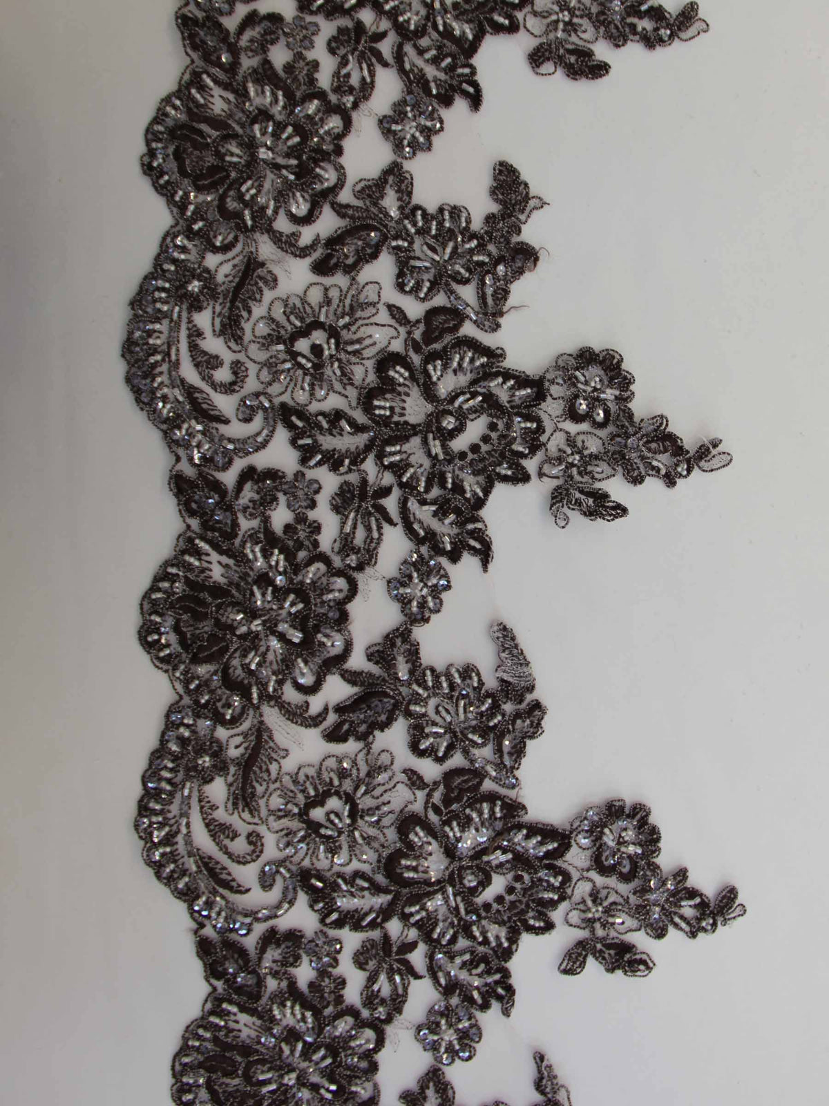 Bordure en dentelle marron espresso - Victoria