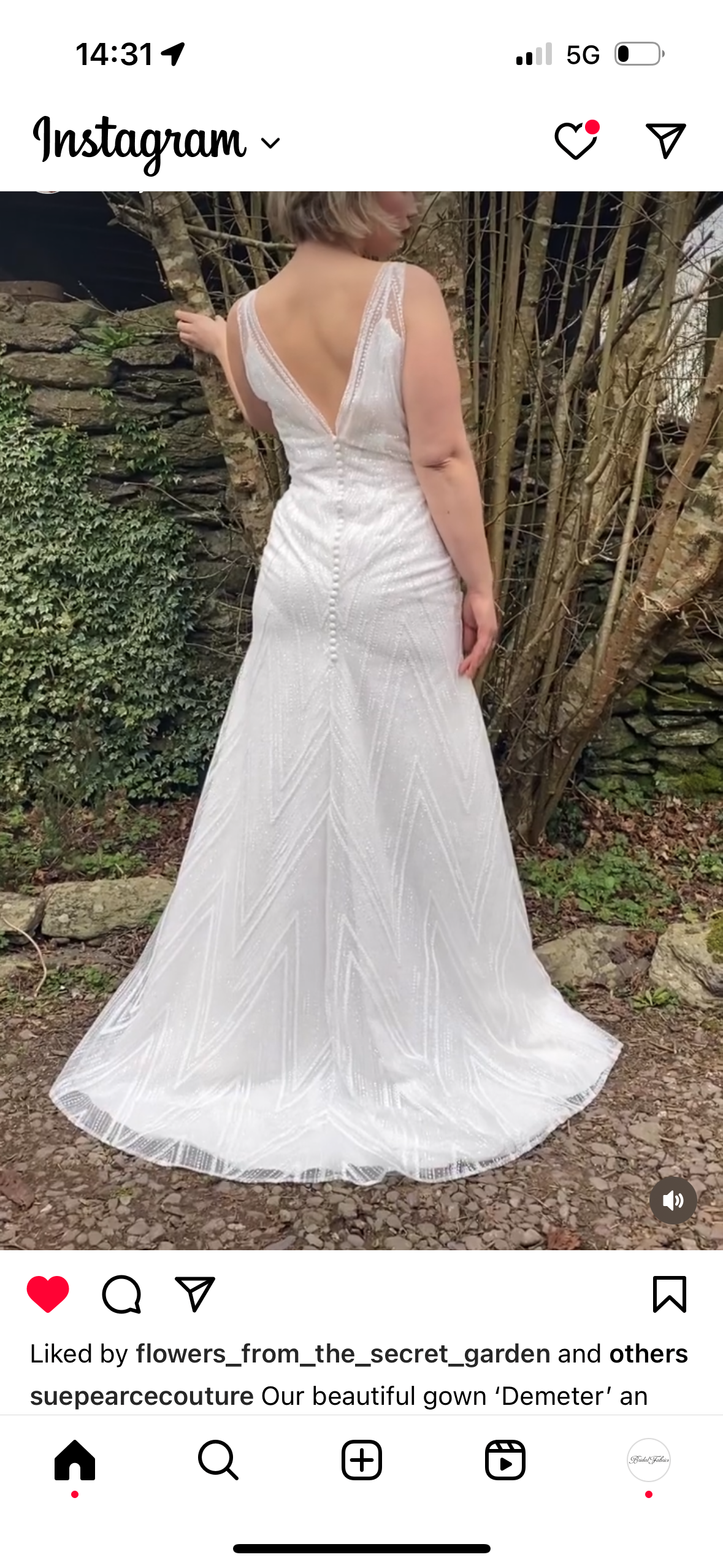 Dentelle pailletée ivoire - Marieke
