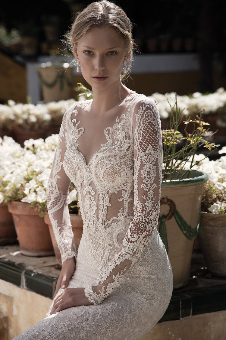 Bridal Gown Made out of Yolanda Lace 