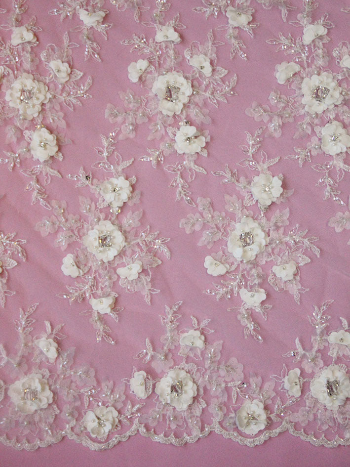 Silk and Lace - An Arresting Combination