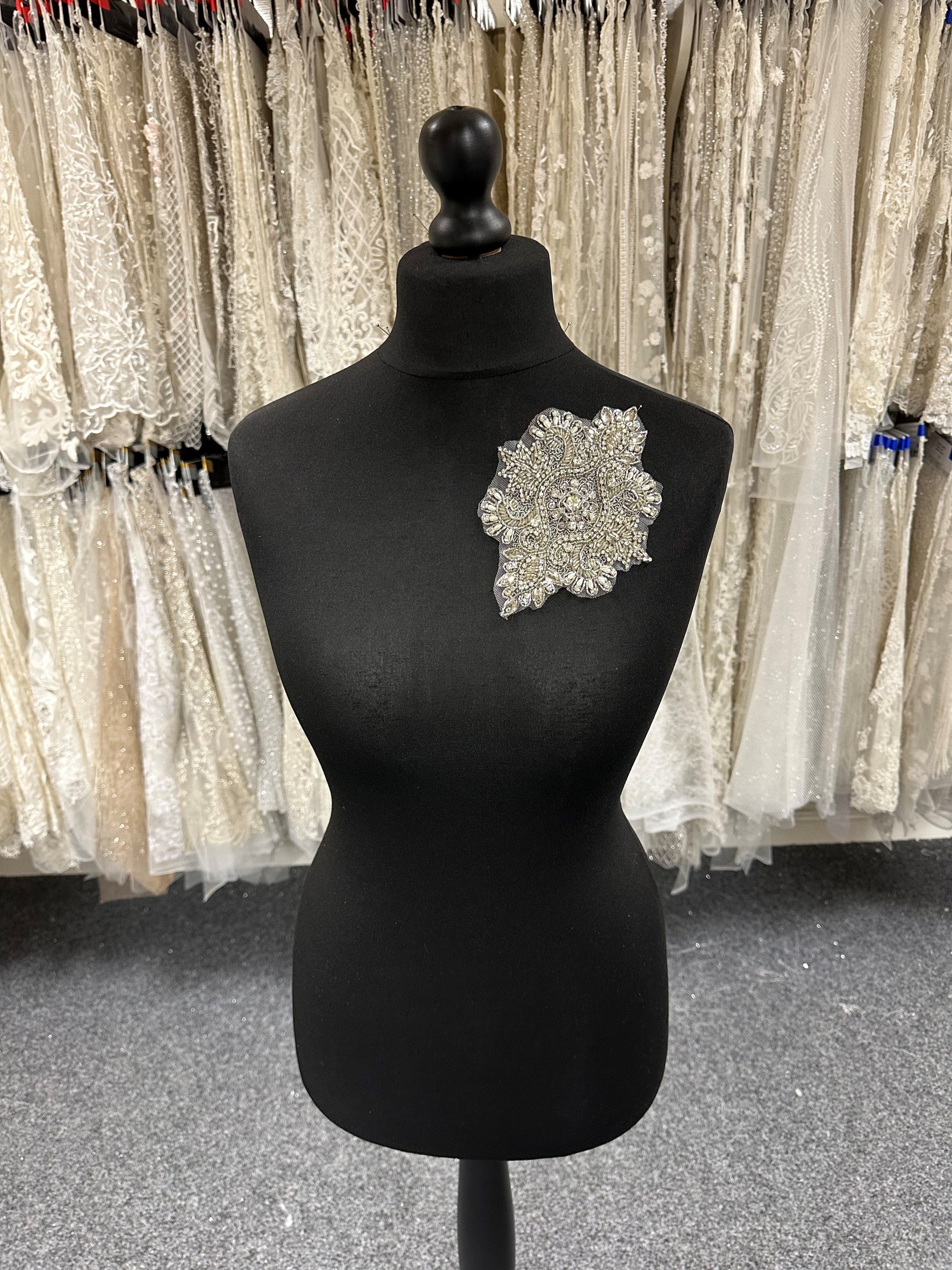 Crystal Motifs for Bridalwear