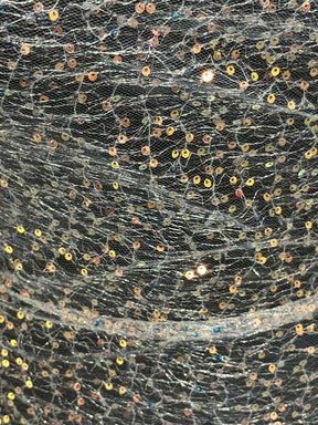 Tulle orné de sequins irisés - Earnest