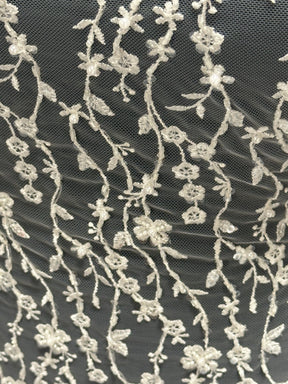 Ivory Beaded Lace - Laranjal